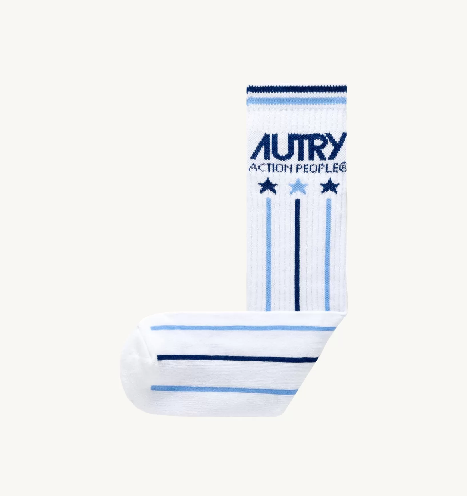 AUTRY Calzini Tennis Logo Bianco^Donna Accessori