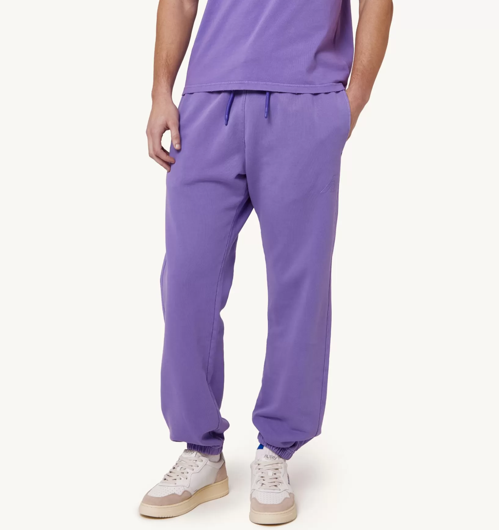 AUTRY Pantaloni Supervintage Viola^Uomo Bottom