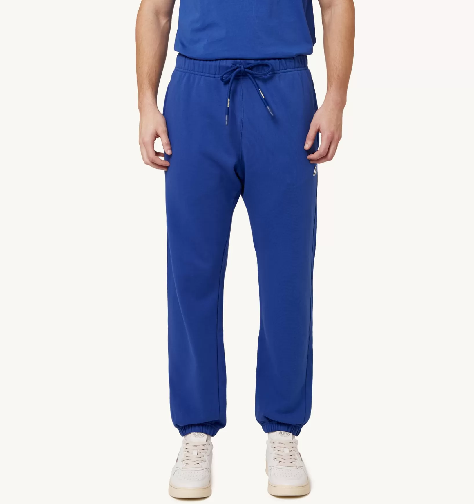 AUTRY Pantaloni Tennis Logo Rosso^Uomo Bottom