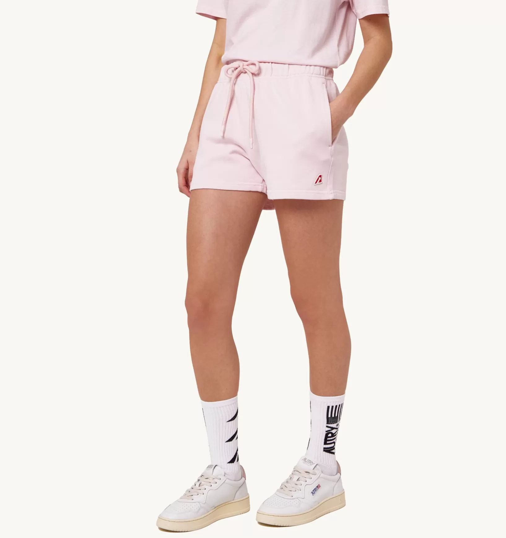 AUTRY Shorts Tennis Academy Bianco^Donna Bottom