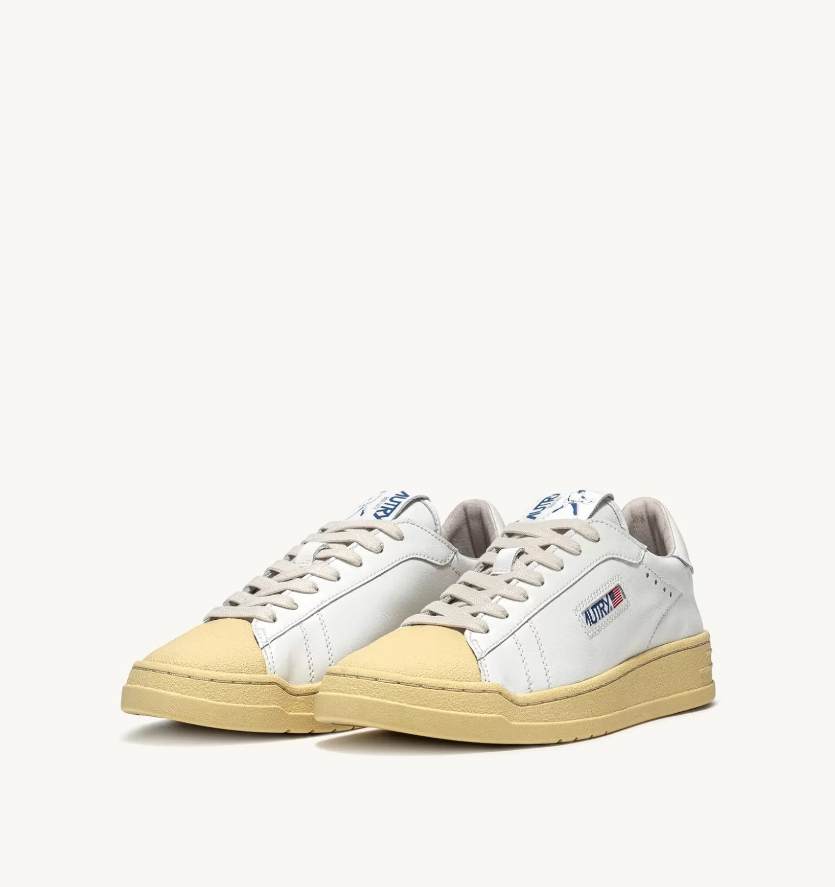 AUTRY Sneakers Bob Lutz Low In Pelle Bianca^Uomo Bob Lutz