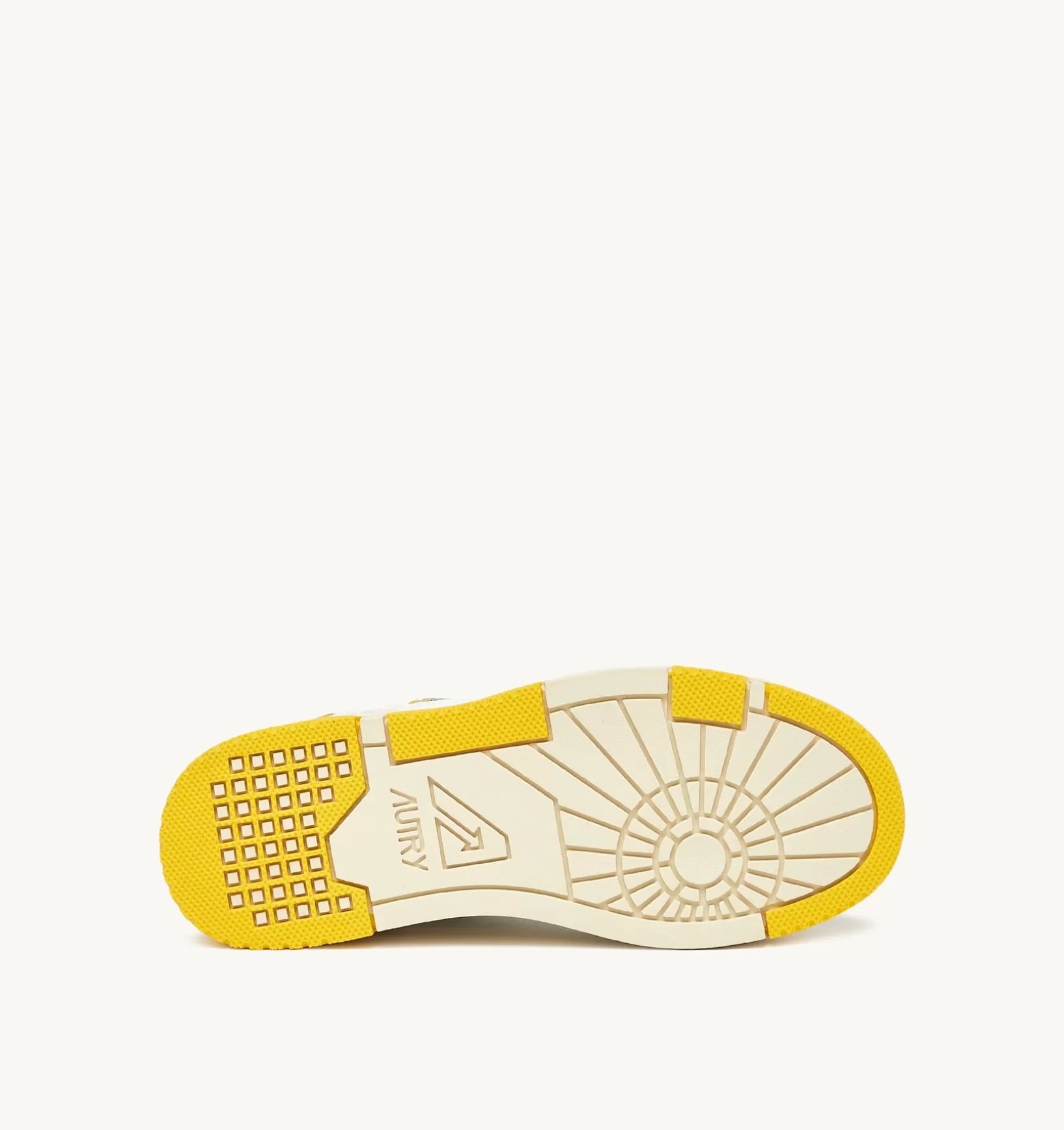 AUTRY Sneakers Clc In Pelle Colore Bianco E Giallo^Donna Clc