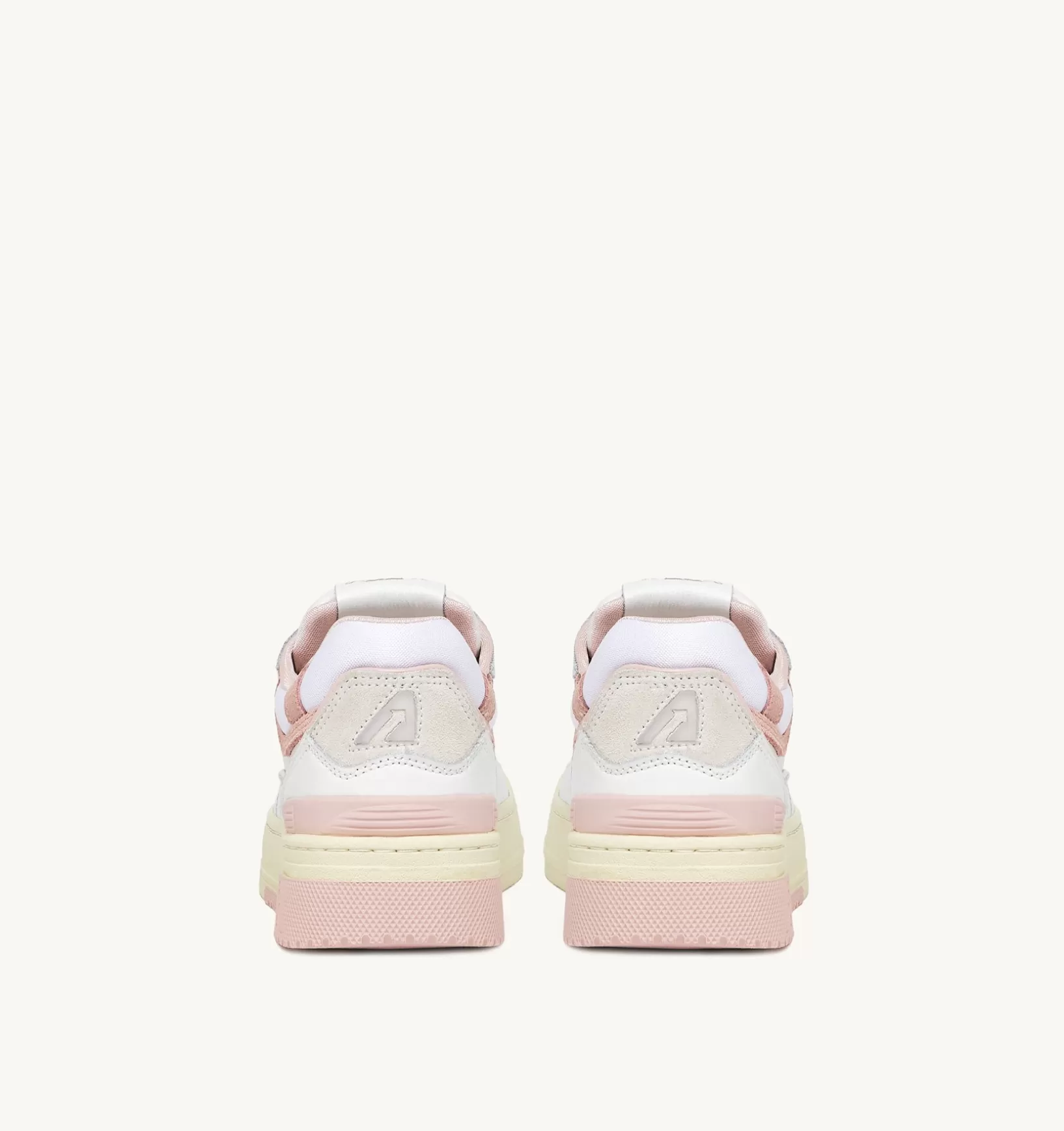 AUTRY Sneakers Clc In Pelle Colore Bianco E Rosa^Donna Clc