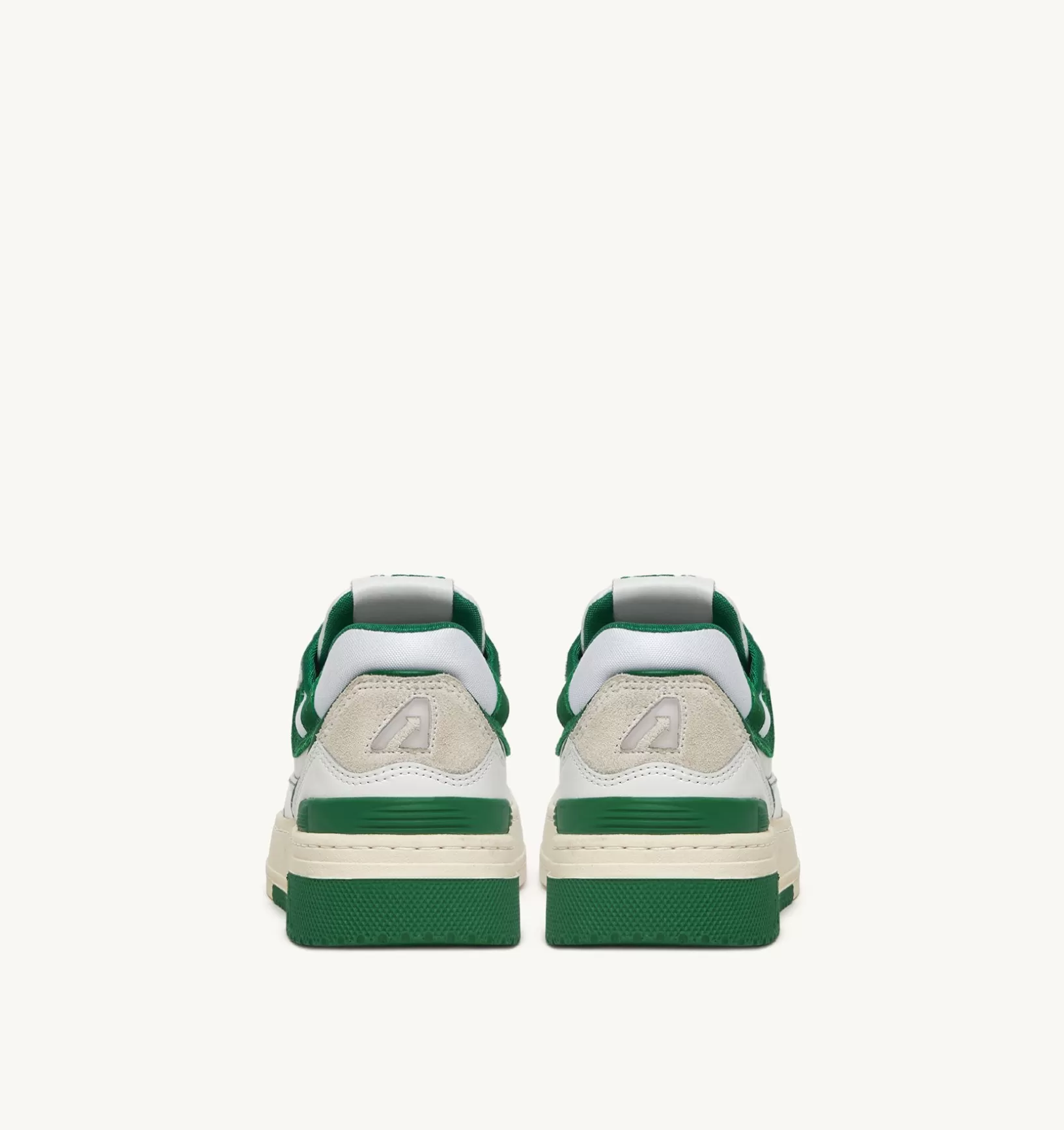 AUTRY Sneakers Clc In Pelle Colore Bianco E Suede Verde^Donna Clc