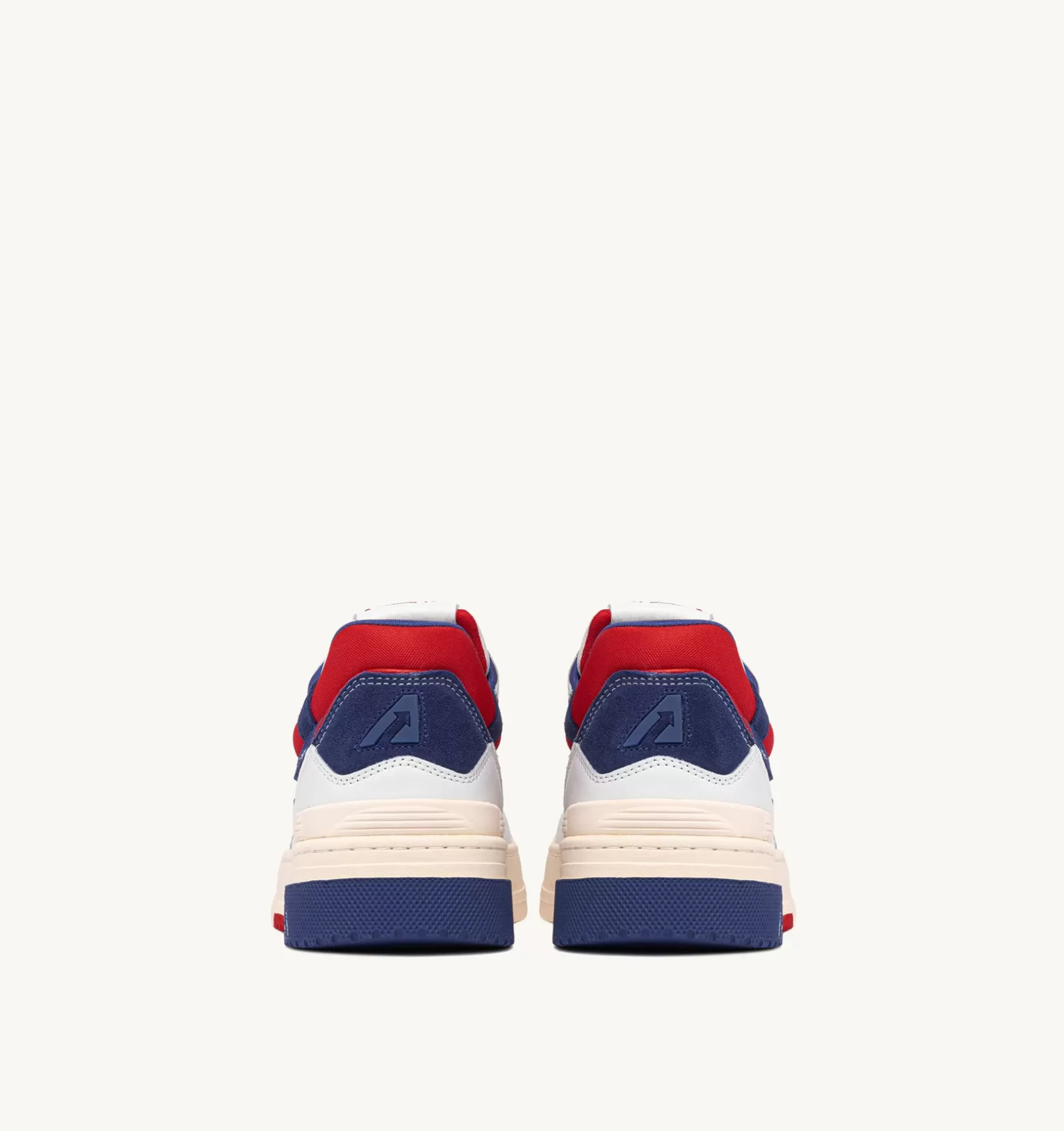 AUTRY Sneakers Clc In Pelle Colore Bianco Rosso E Blu^Uomo Clc