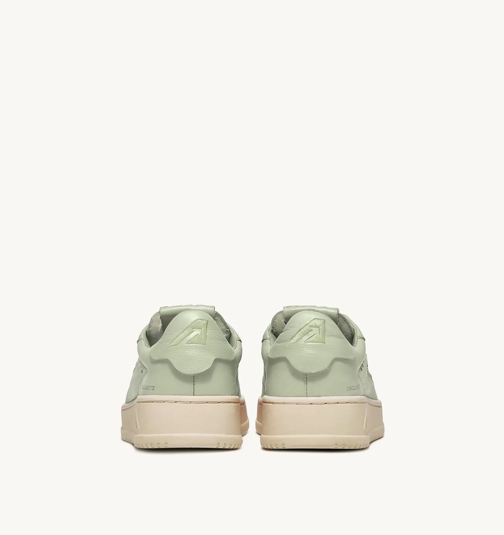AUTRY Sneakers Dallas Low In Morbida Pelle Green Di Capra^Uomo Dallas