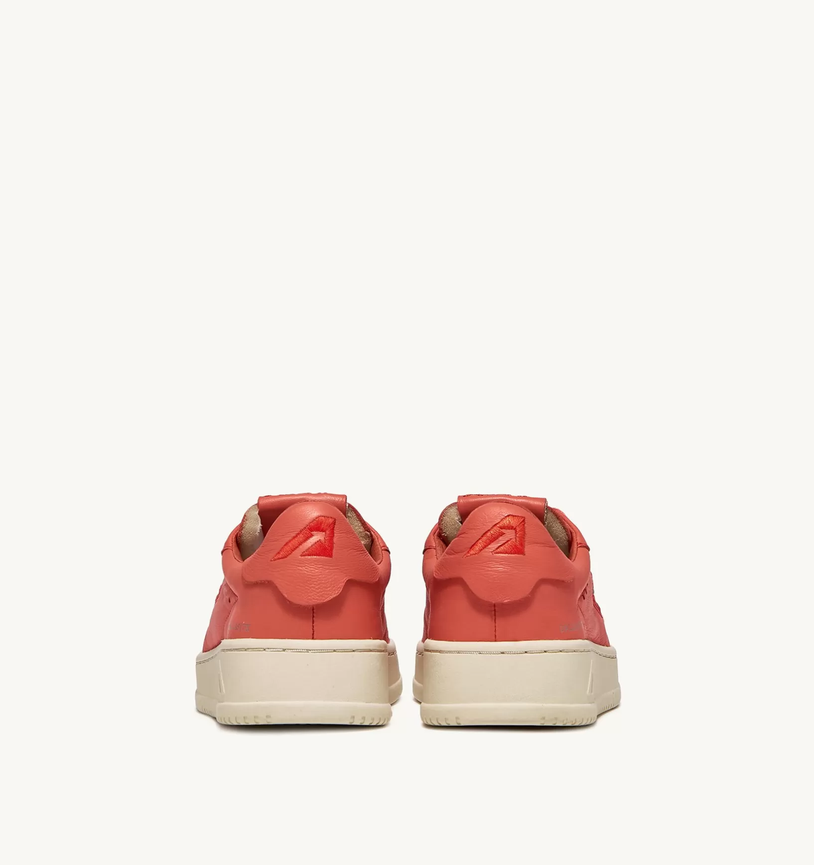 AUTRY Sneakers Dallas Low In Morbida Pelle Tangerine Di Capra^Donna Dallas