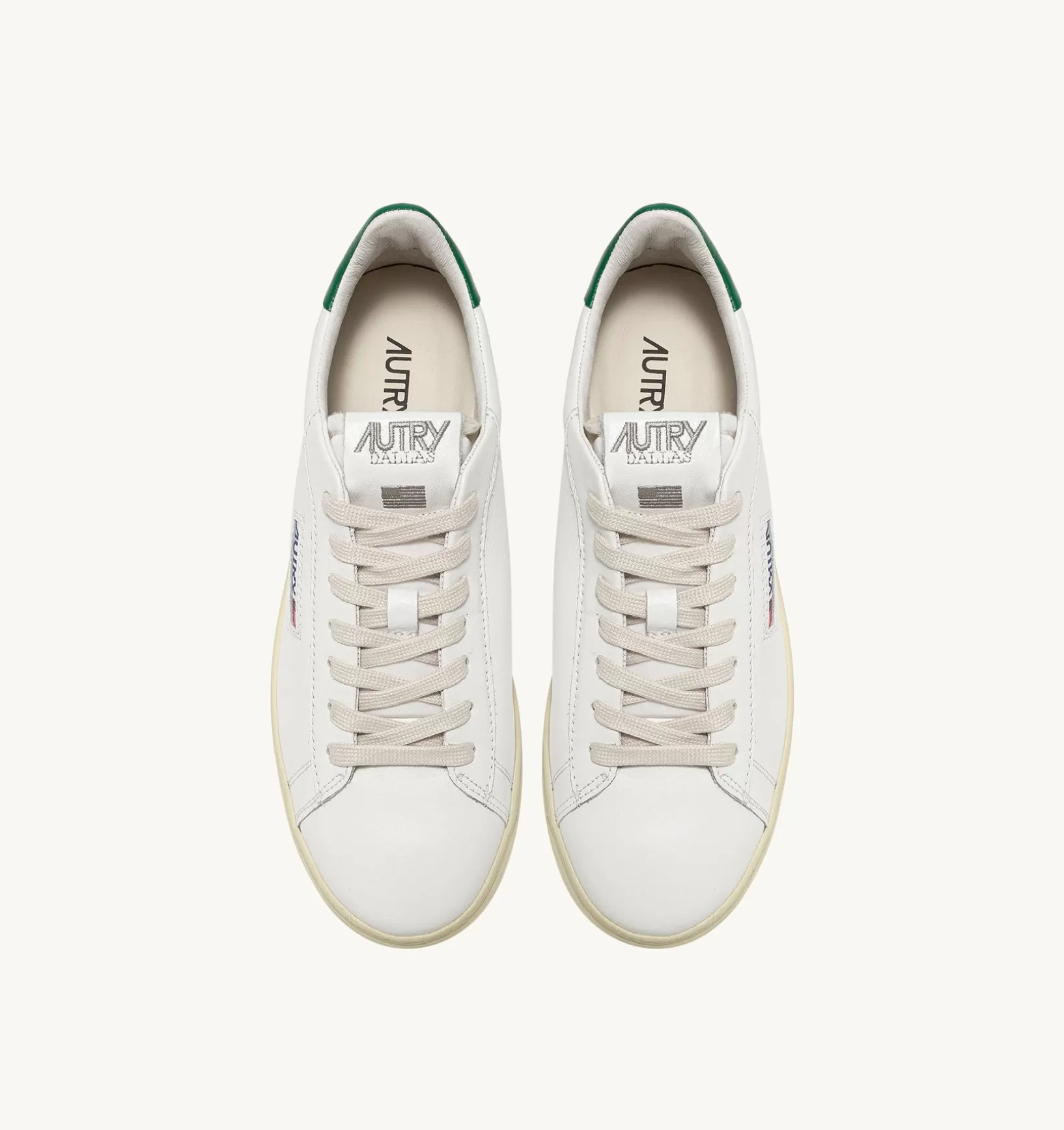 AUTRY Sneakers Dallas Low In Pelle Colore Bianco E Amazon^Donna Dallas