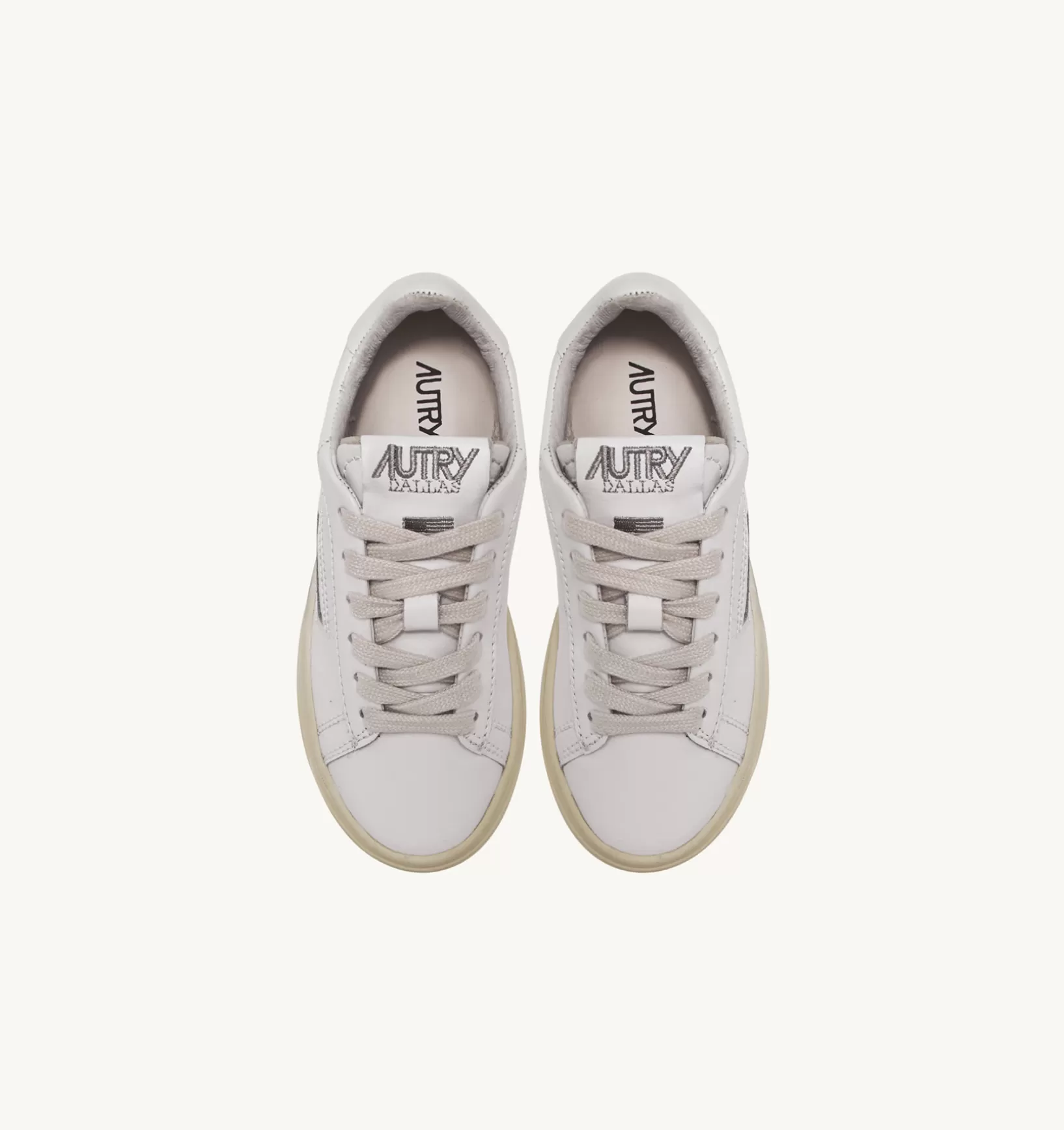 AUTRY Sneakers Dallas Low In Pelle Colore Bianco Per Bambini^Bambino Dallas