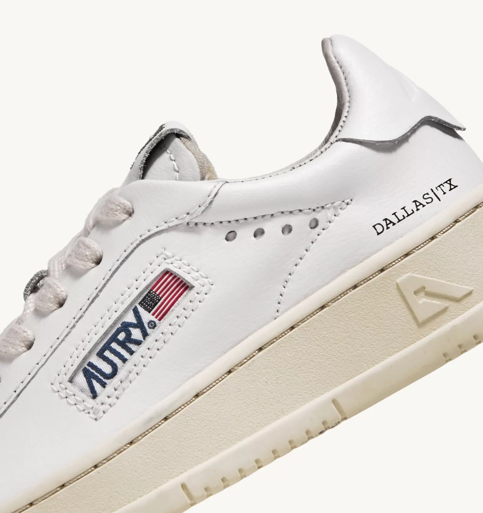 AUTRY Sneakers Dallas Low In Pelle Colore Bianco Per Bambini^Bambino Dallas