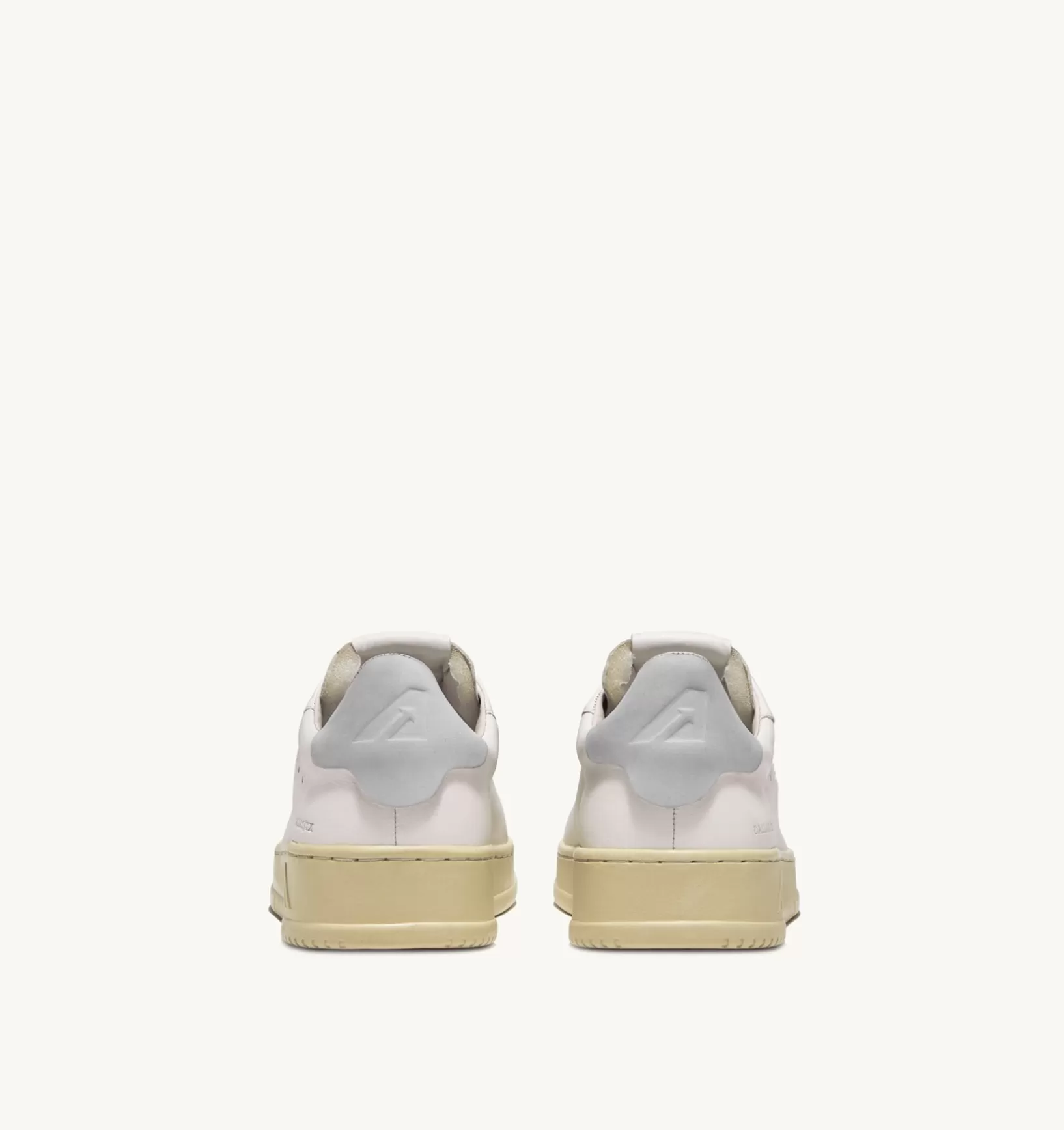 AUTRY Sneakers Dallas Low In Pelle Di Capra E Nabuk Colore Bianco^Uomo Dallas