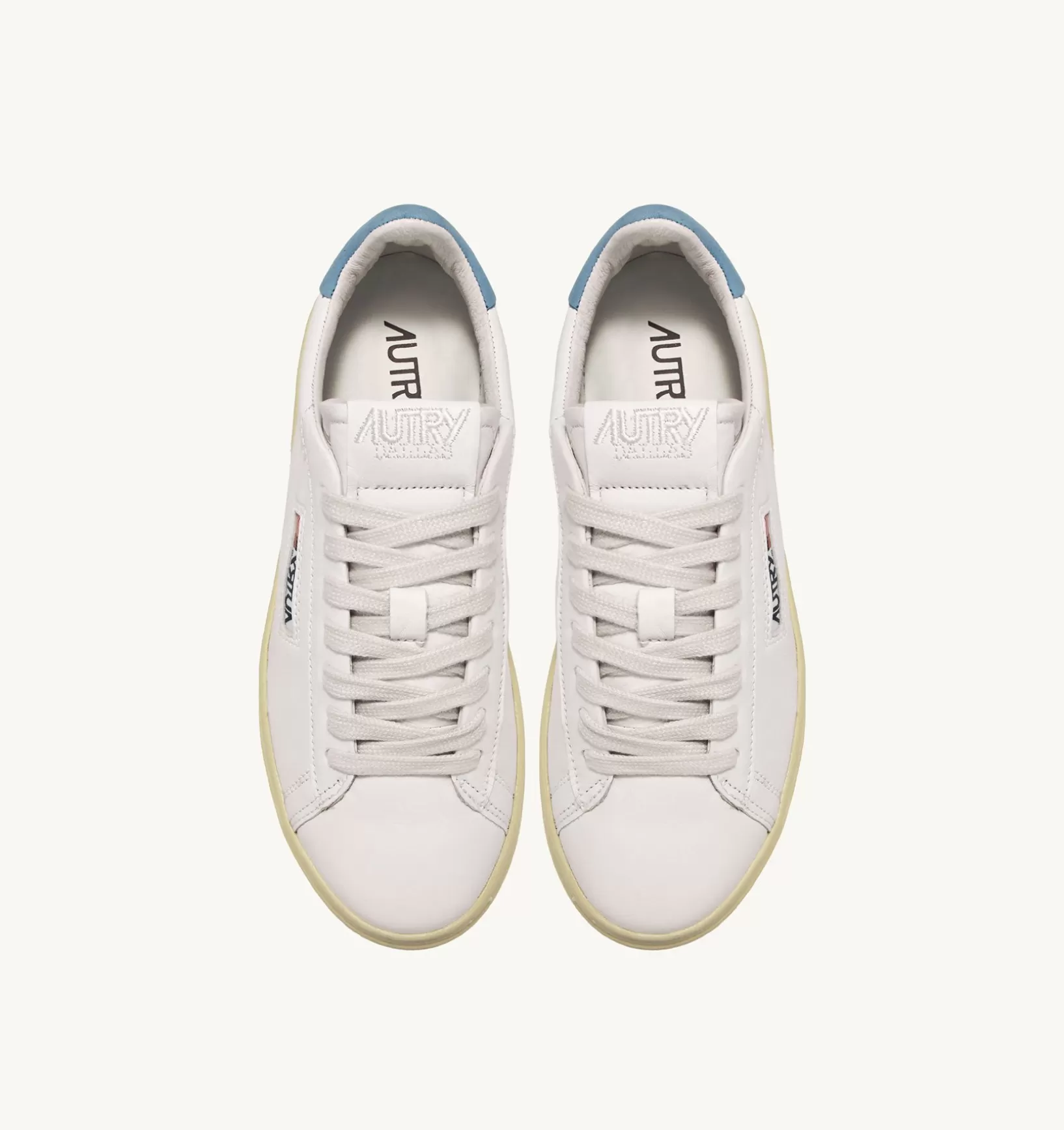 AUTRY Sneakers Dallas Low In Pelle Di Capra E Nabuk Colore Blu^Uomo Dallas