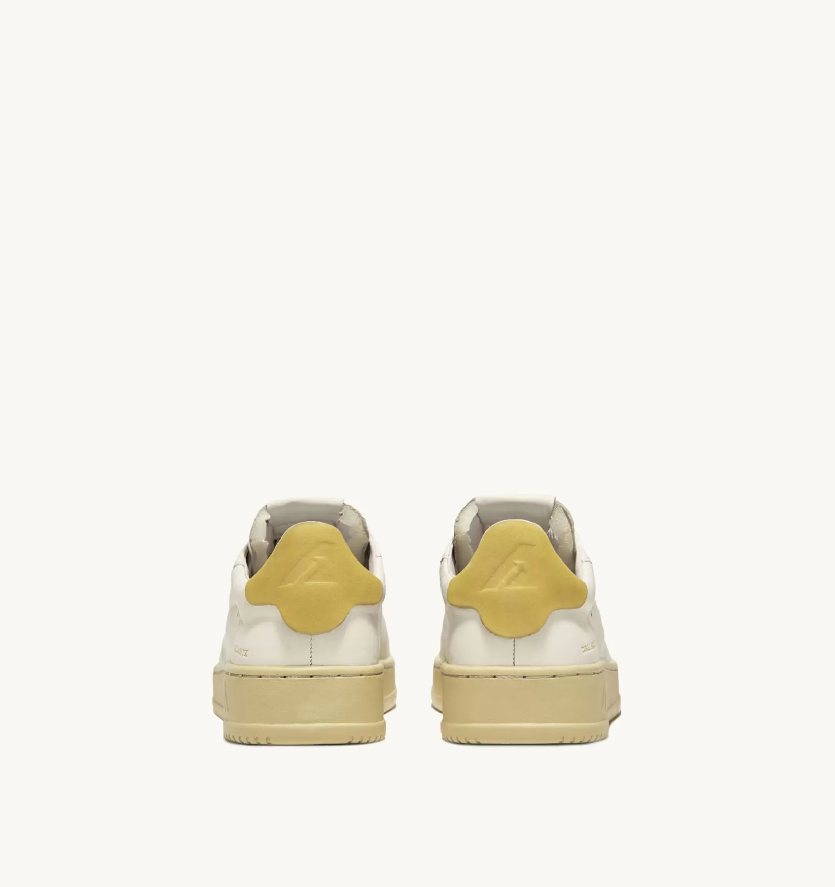 AUTRY Sneakers Dallas Low In Pelle Di Capra E Nabuk Colore Giallo^Donna Dallas