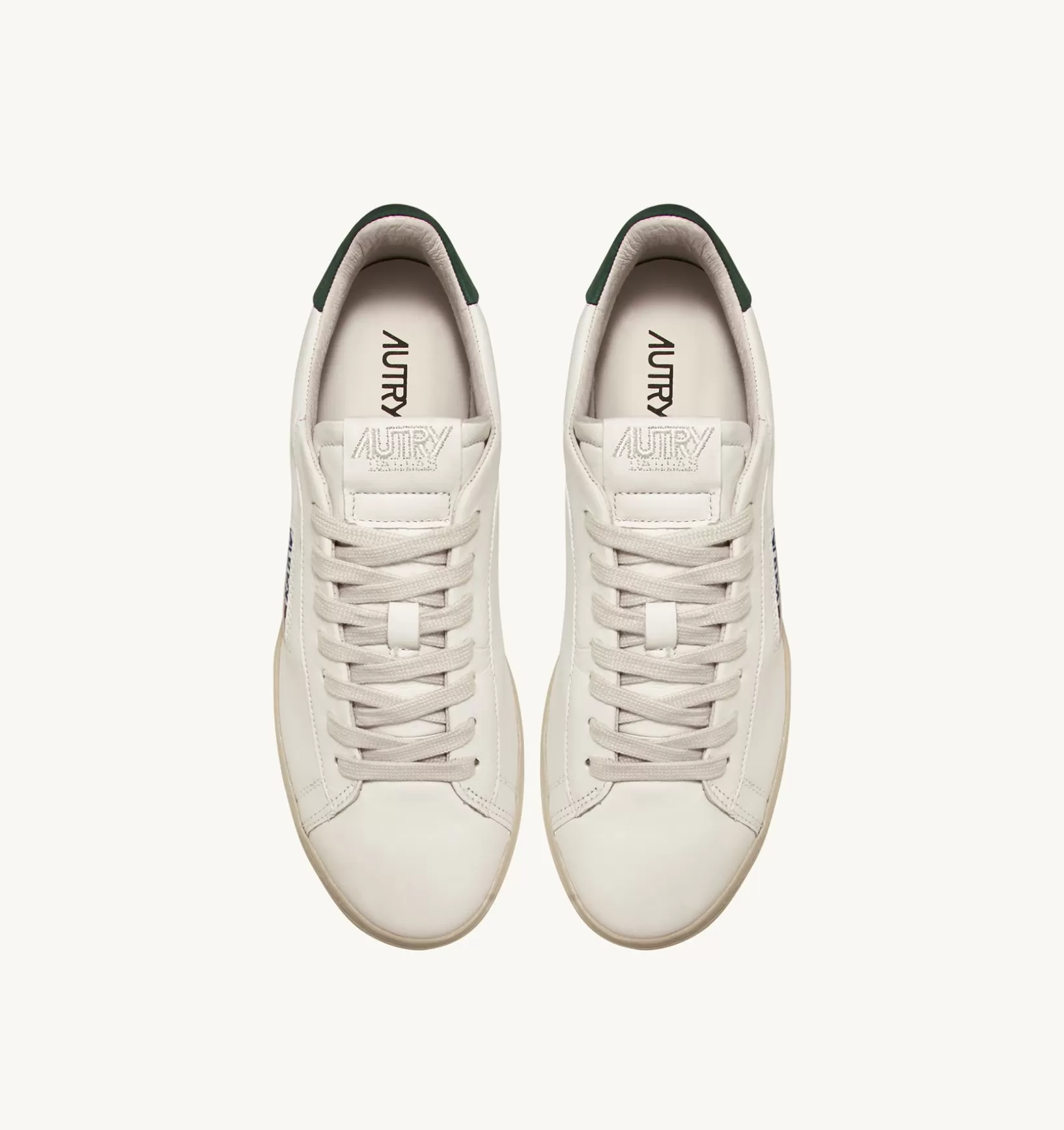 AUTRY Sneakers Dallas Low In Pelle Di Capra E Nabuk Colore Military^Uomo Dallas