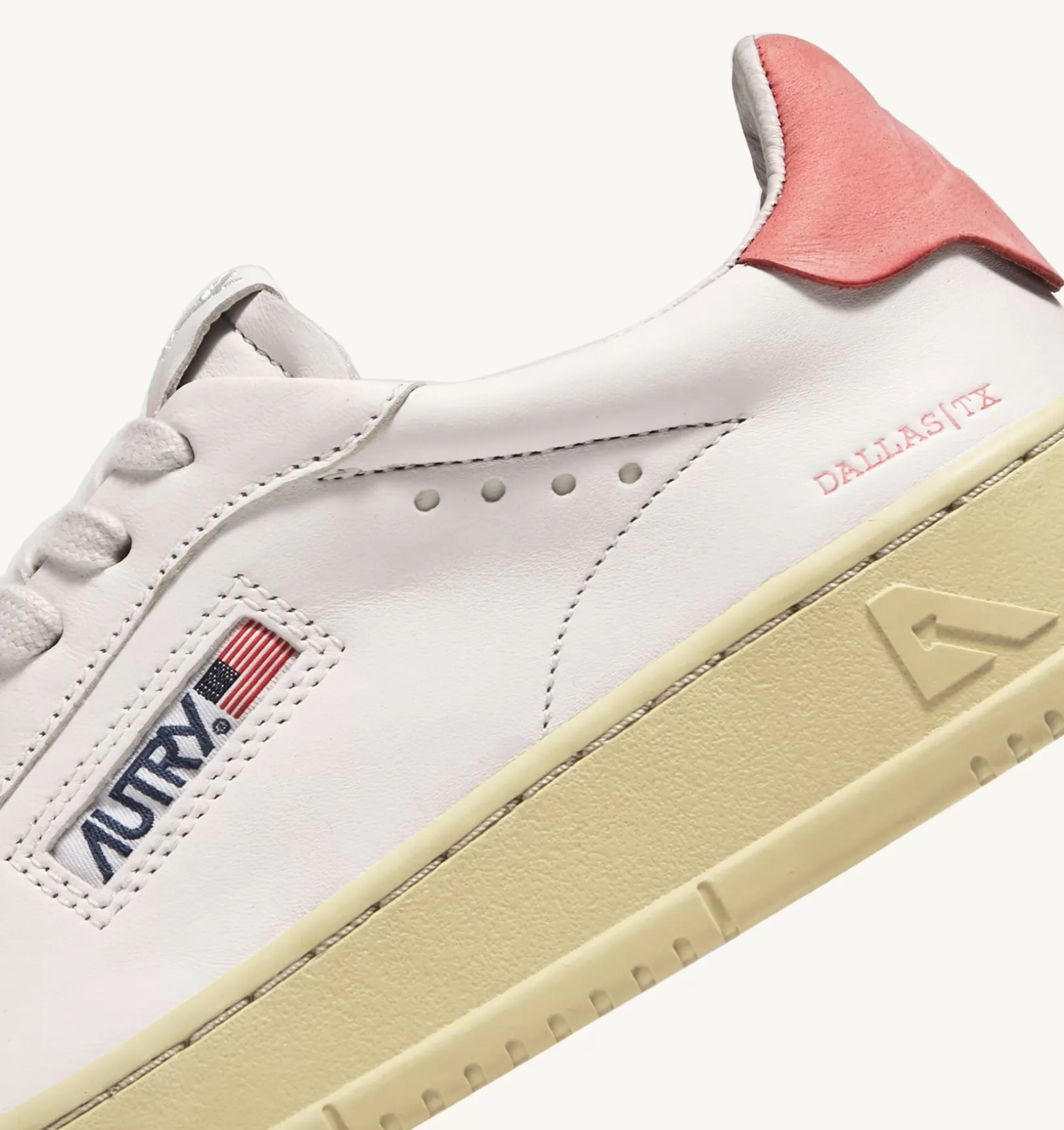 AUTRY Sneakers Dallas Low In Pelle Di Capra E Nabuk Colore Rosa^Donna Dallas