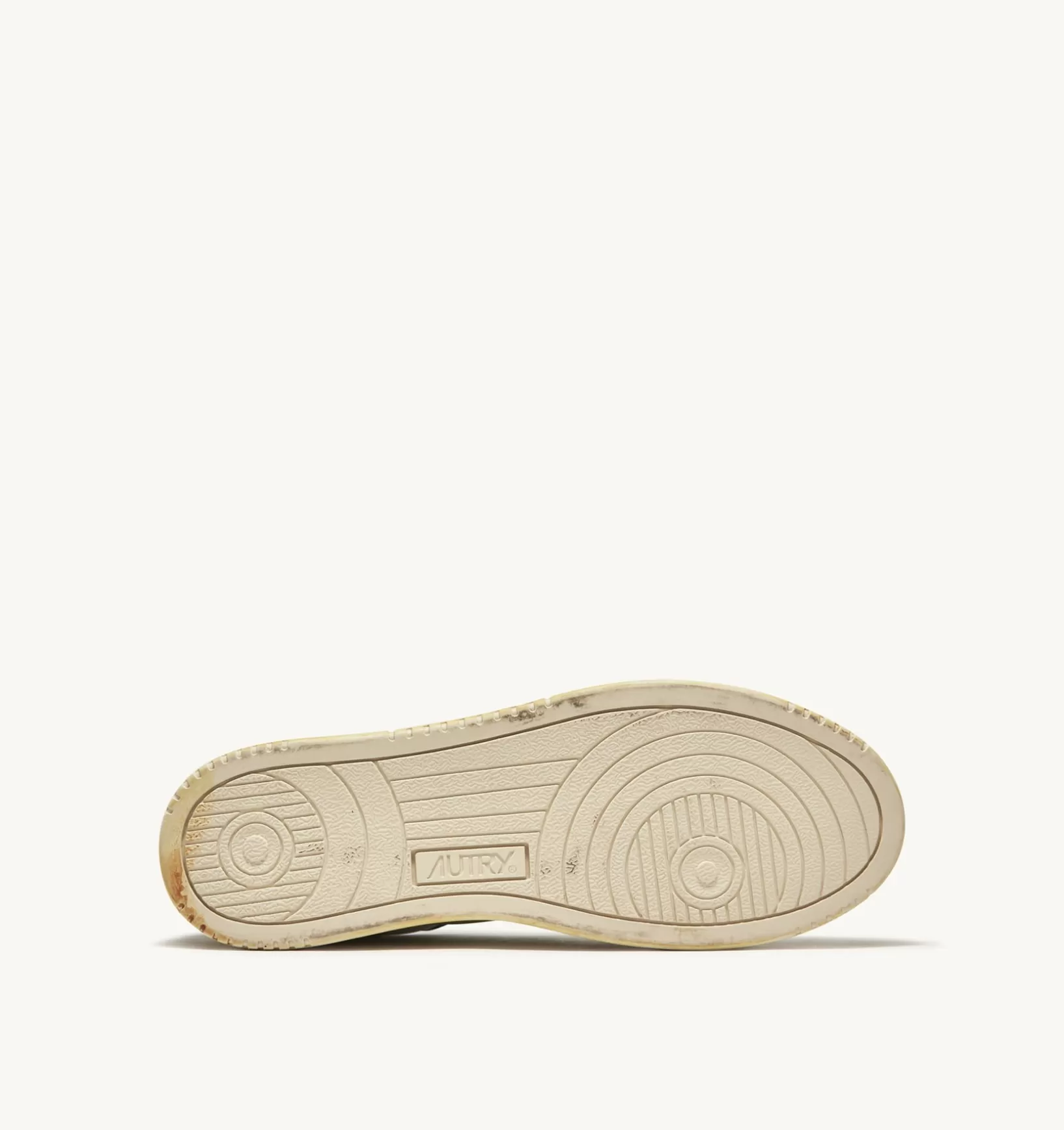 AUTRY Sneakers Dallas Low Super Vintage In Pelle Bianco Blu^Uomo Super Vintage