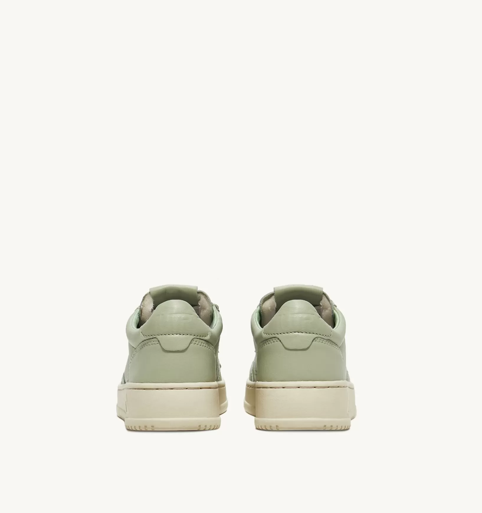 AUTRY Sneakers Medalist Low In Morbida Pelle Cel Green Di Capra^Uomo Medalist