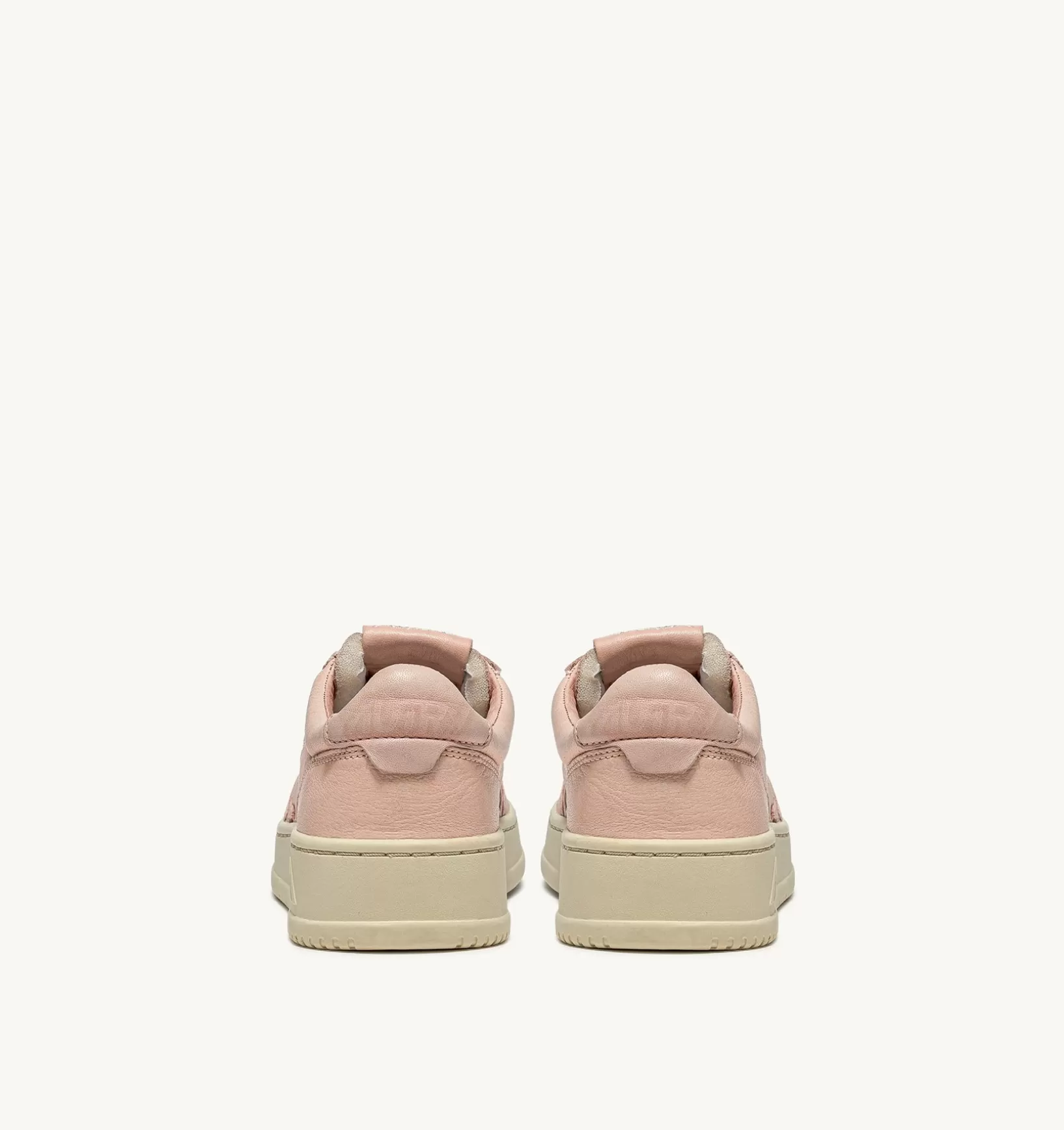 AUTRY Sneakers Medalist Low In Morbida Pelle Peach Di Capra^Donna Medalist