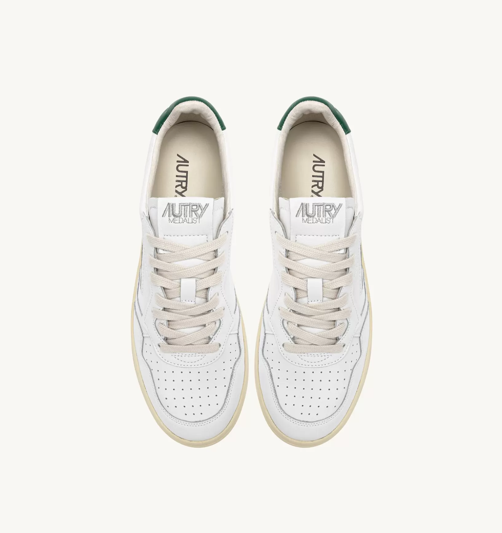 AUTRY Sneakers Medalist Low In Pelle Bianca E Amazon^Uomo Medalist
