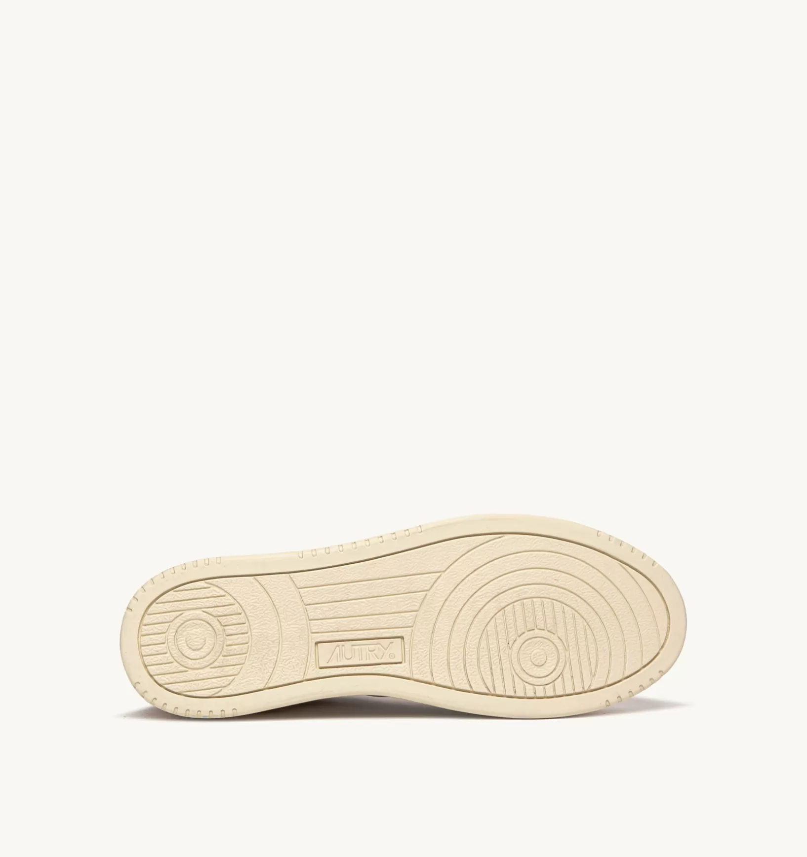 AUTRY Sneakers Medalist Low In Pelle Bianca E Blu E Suede Beige^Uomo Medalist