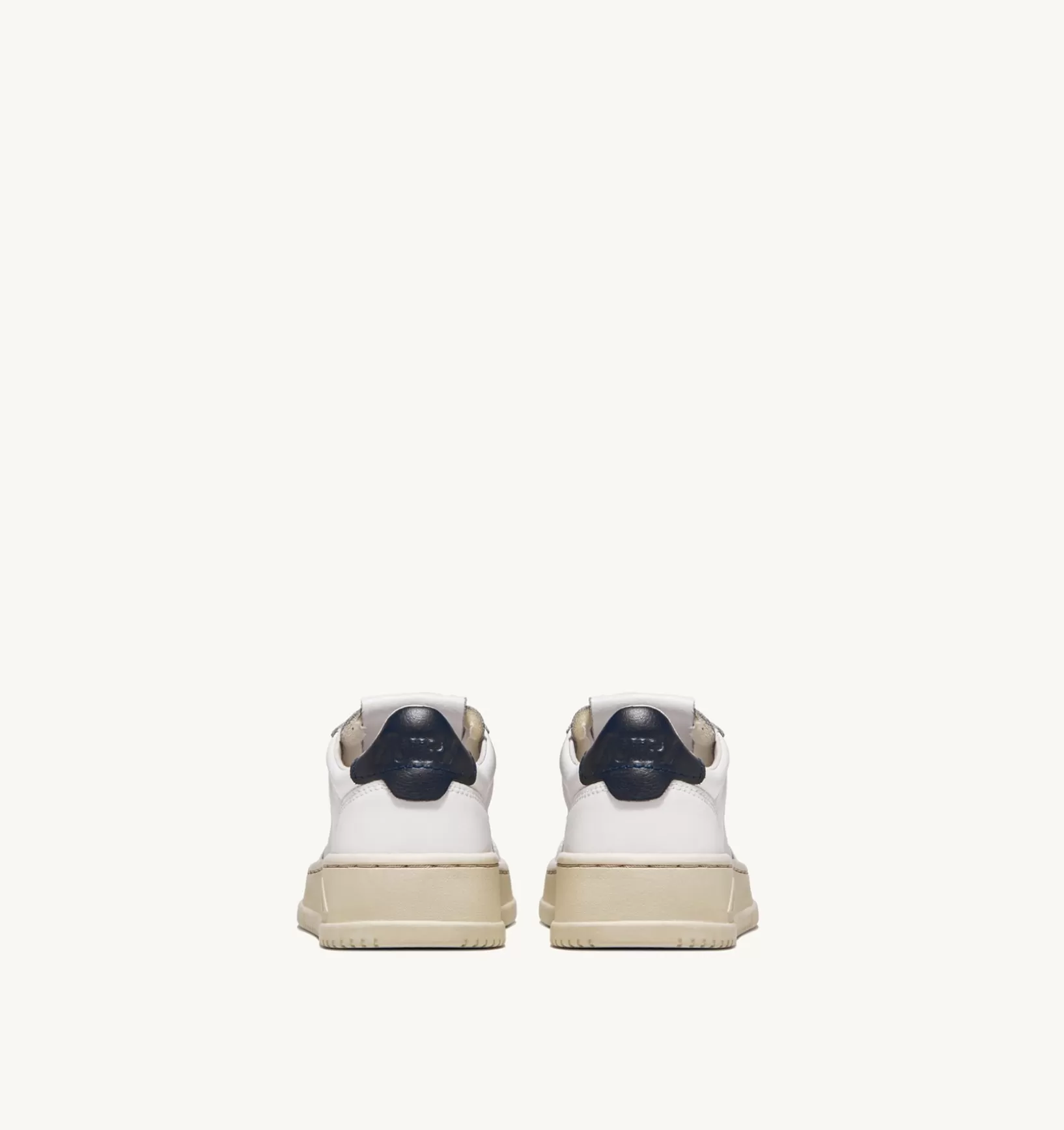 AUTRY Sneakers Medalist Low In Pelle Bianca E Blu Per Bambini^Bambino Medalist