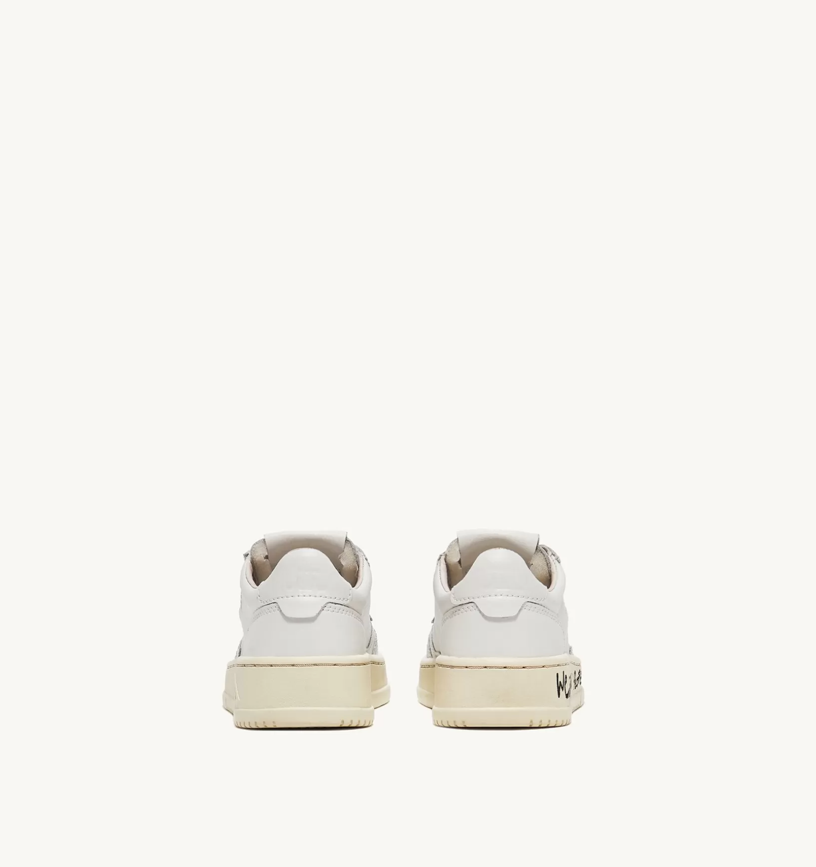 AUTRY Sneakers Medalist Low In Pelle Bianca E Draw Action Print Per Bambini^Bambino Medalist