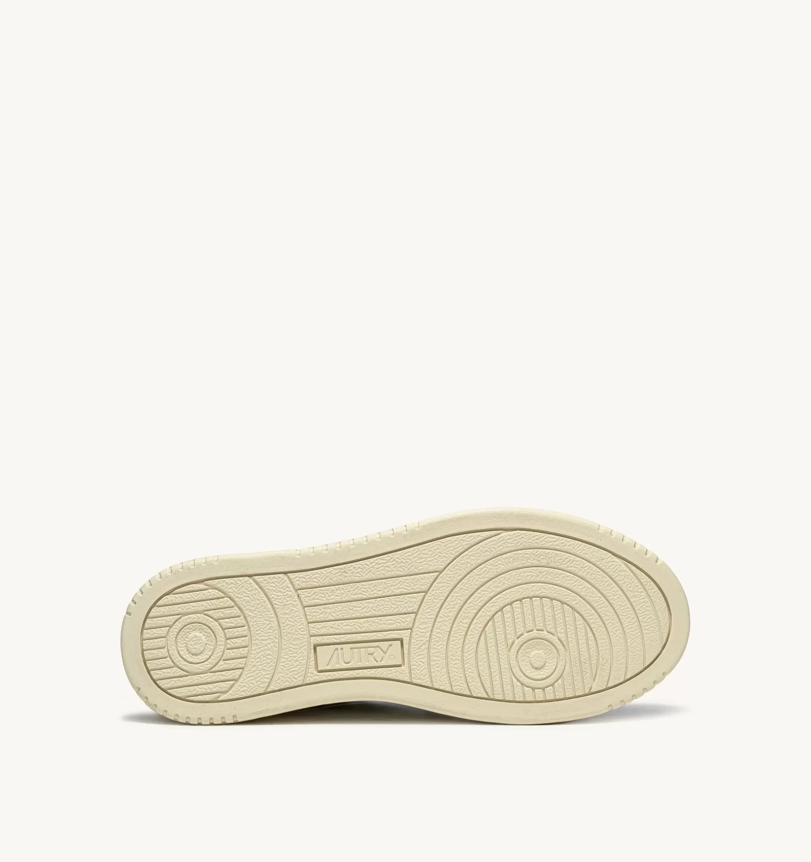 AUTRY Sneakers Medalist Low In Pelle Bianca E Giallo^Donna Medalist