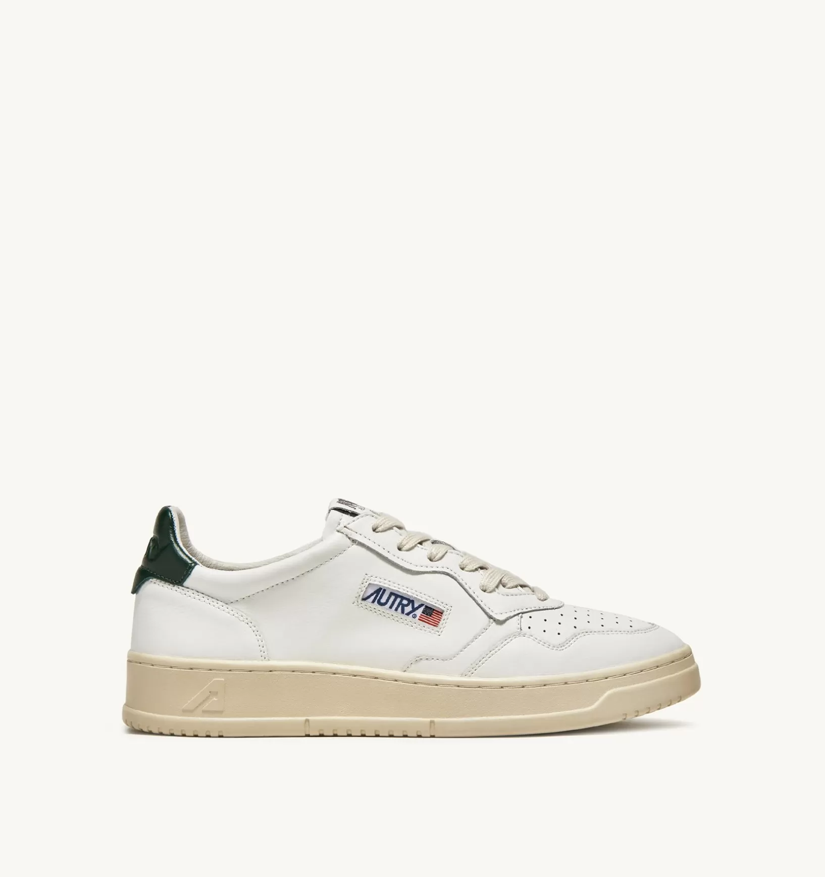 AUTRY Sneakers Medalist Low In Pelle Bianca E Mountain^Uomo Medalist