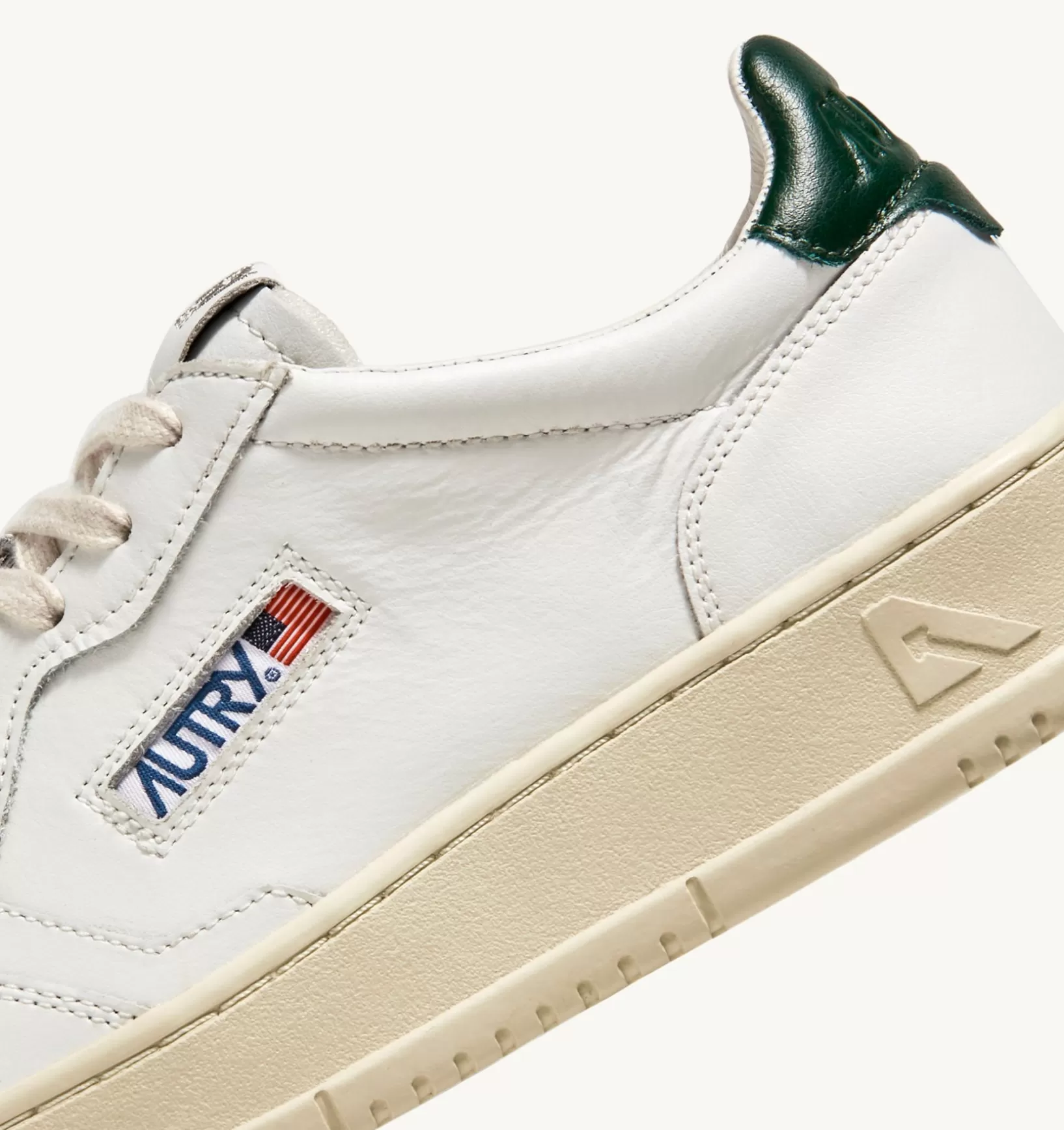 AUTRY Sneakers Medalist Low In Pelle Bianca E Mountain^Uomo Medalist