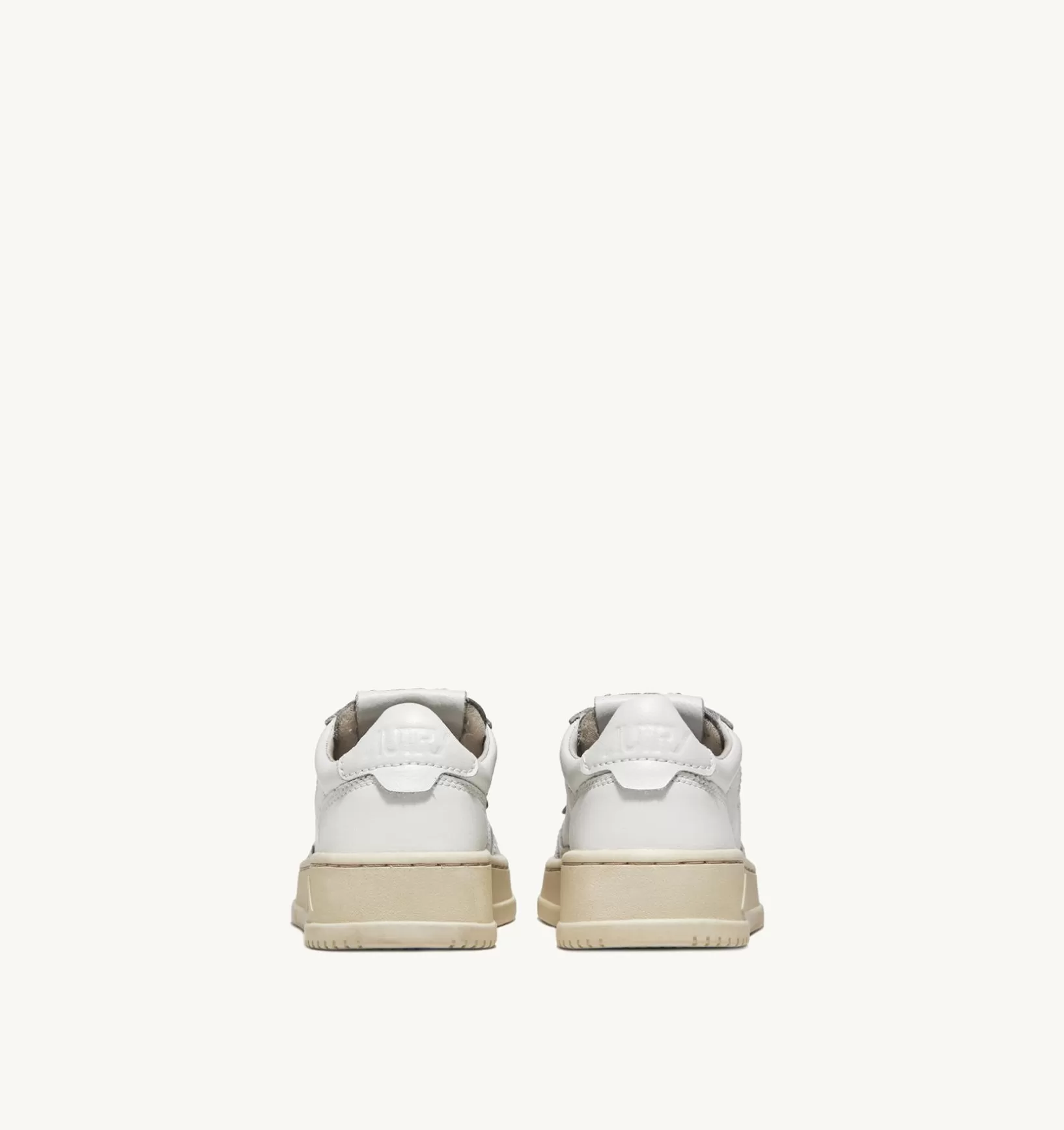 AUTRY Sneakers Medalist Low In Pelle Bianca Per Bambini^Bambino Medalist