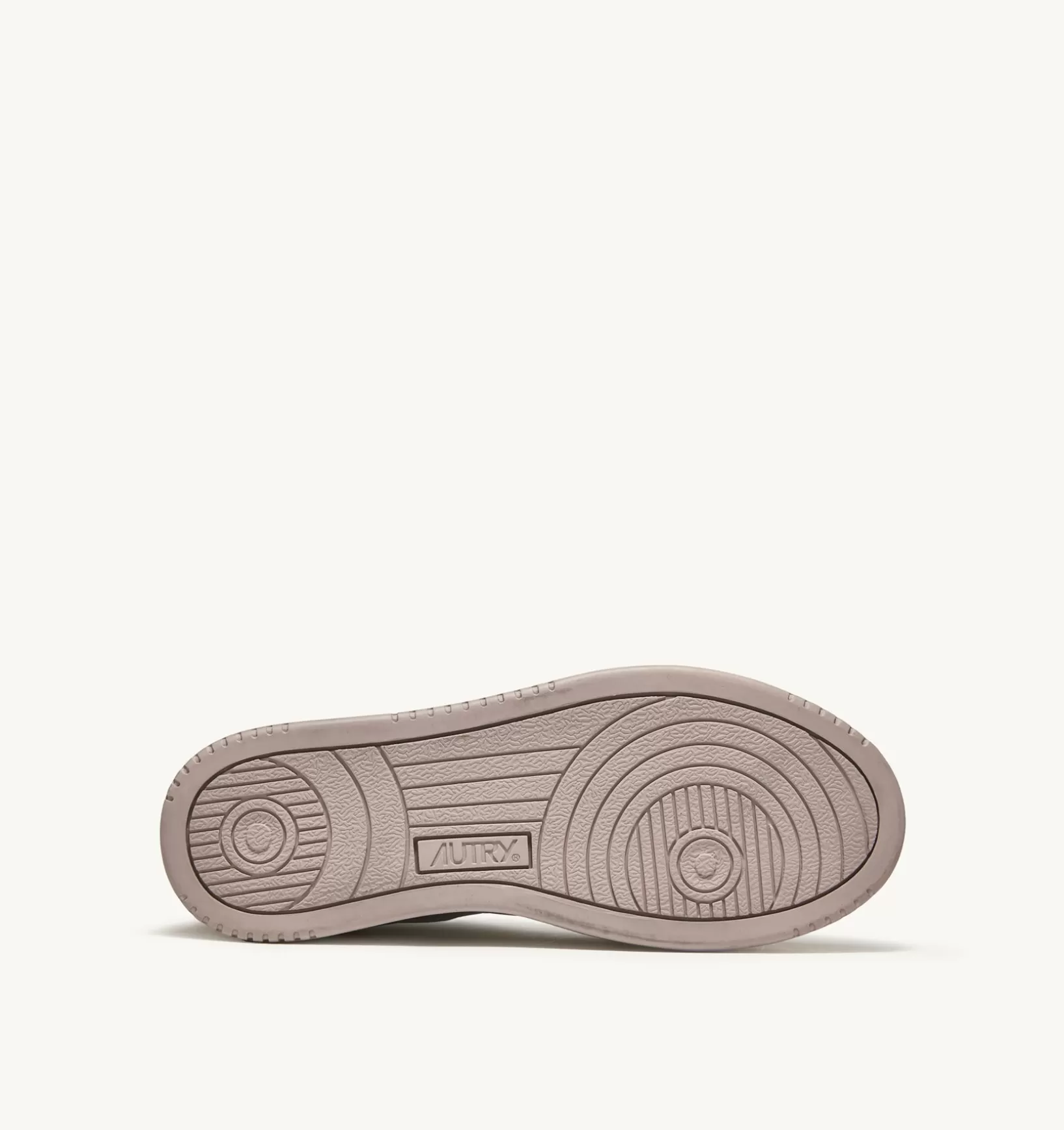 AUTRY Sneakers Medalist Low In Pelle Bicolore Bianco E Mushroom^Donna Medalist