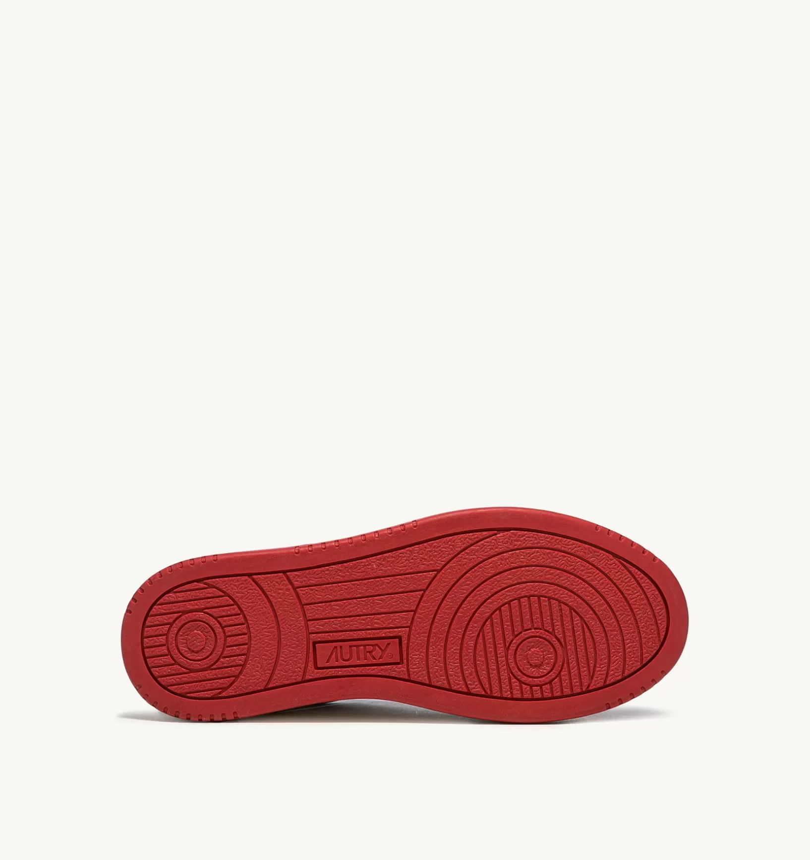 AUTRY Sneakers Medalist Low In Pelle Bicolore Bianco E Rosso^Uomo Medalist