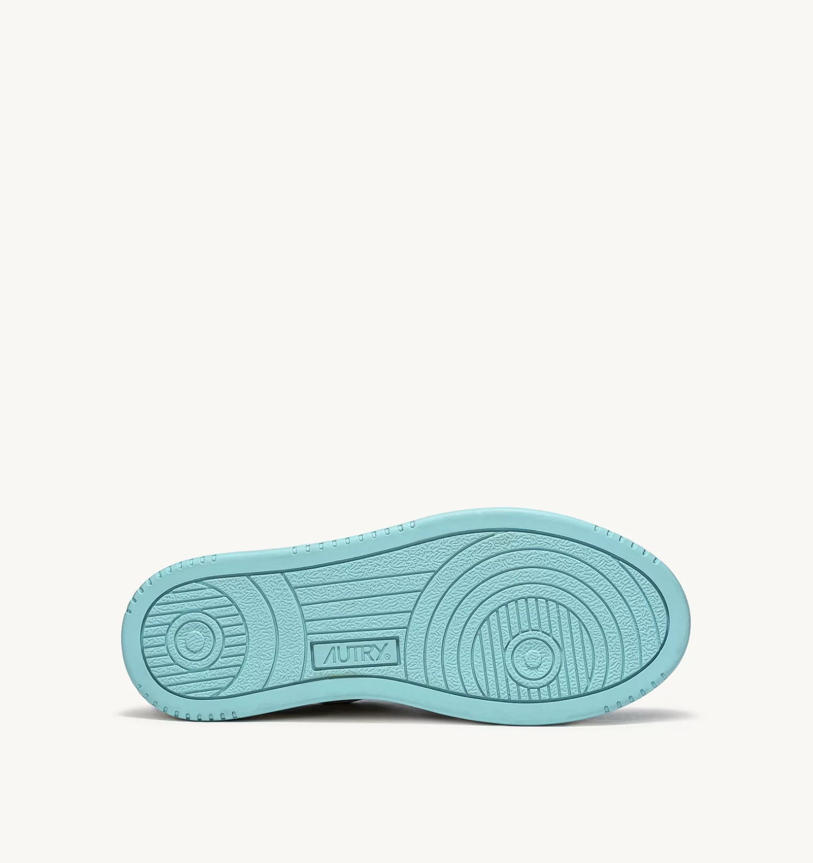 AUTRY Sneakers Medalist Low In Pelle Bicolore Bianco E Turquoise^Donna Medalist
