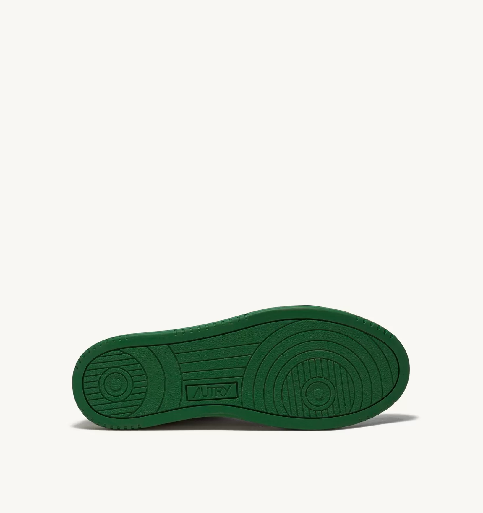 AUTRY Sneakers Medalist Low In Pelle Bicolore Bianco E Verde^Uomo Medalist