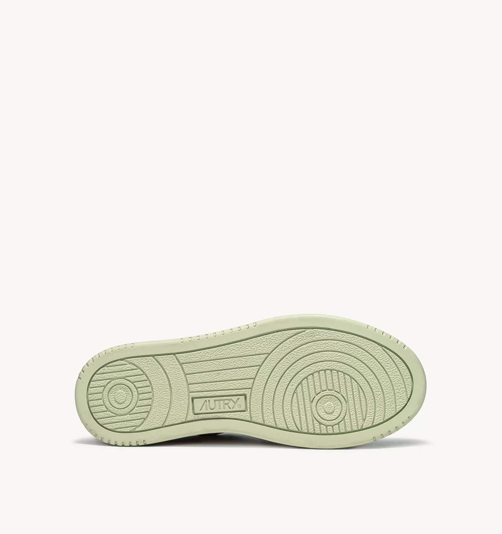 AUTRY Sneakers Medalist Low In Pelle Bicolore Nile Green^Uomo Medalist