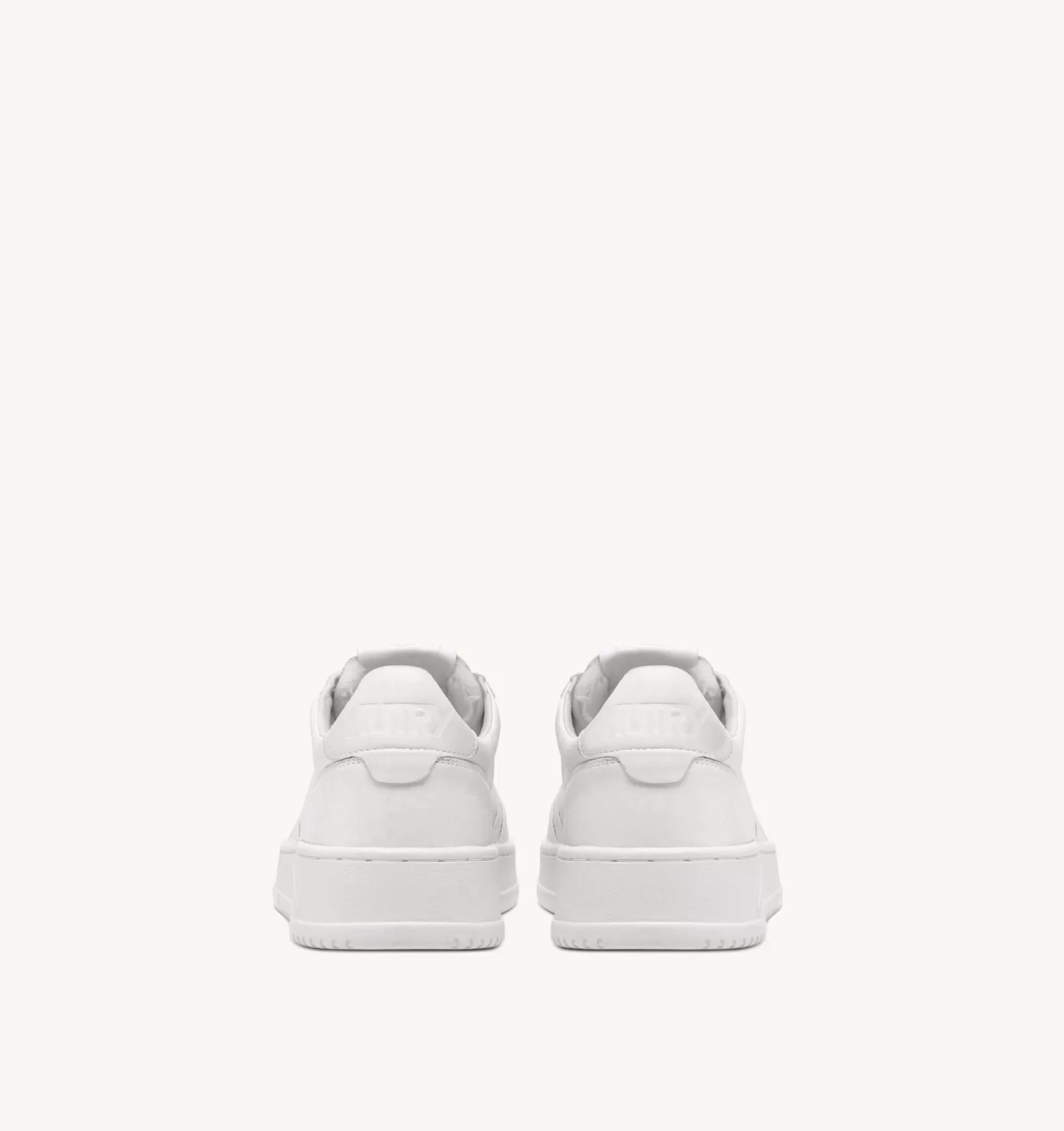 AUTRY Sneakers Medalist Low In Pelle Di Capra Bianco Ottico^Uomo Medalist