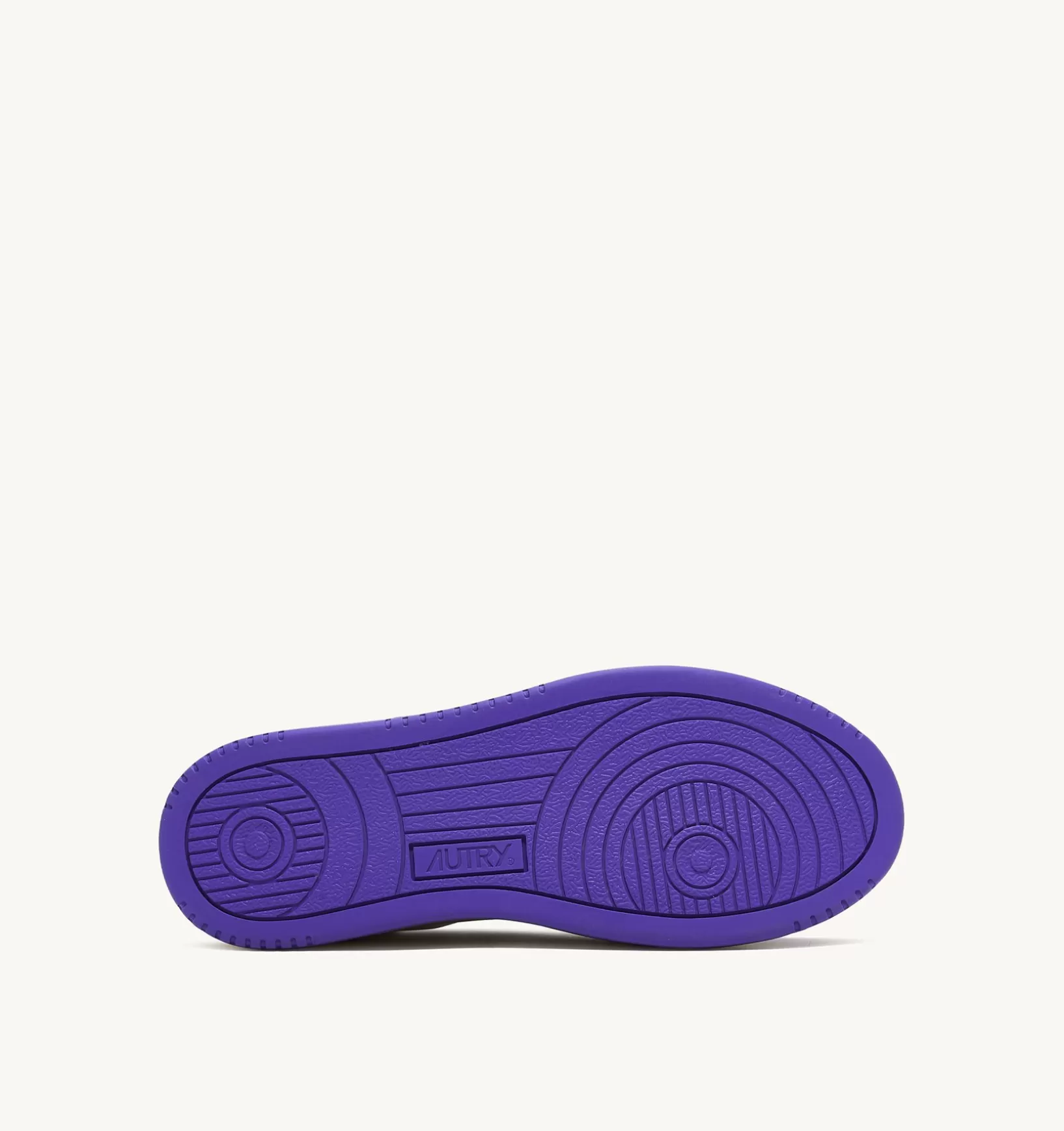 AUTRY Sneakers Medalist Low In Pelle Di Capra E Tela Bianco Violet^Donna Medalist