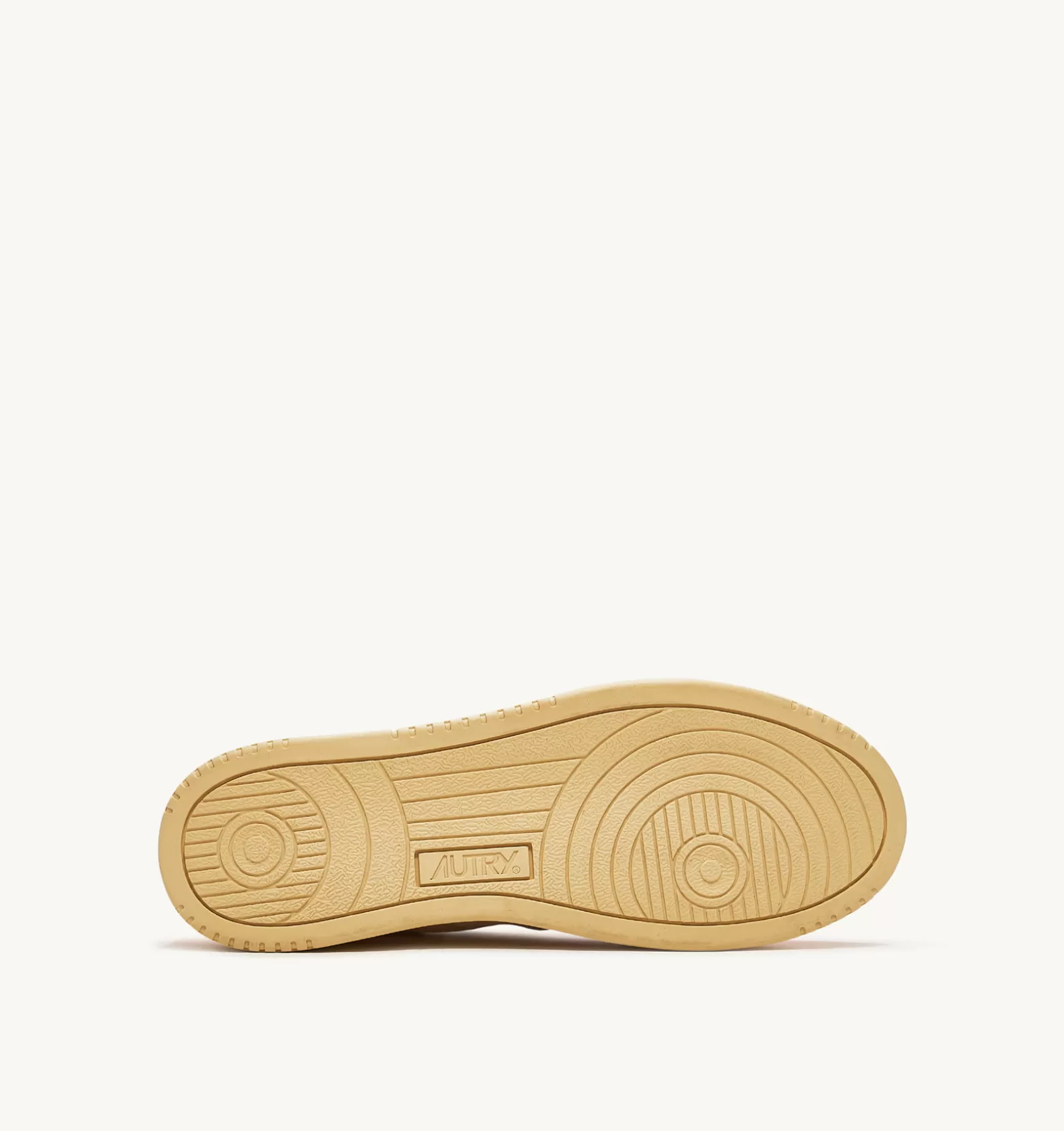 AUTRY Sneakers Medalist Low In Pelle E Canvas Bianco E Arancione^Uomo Medalist