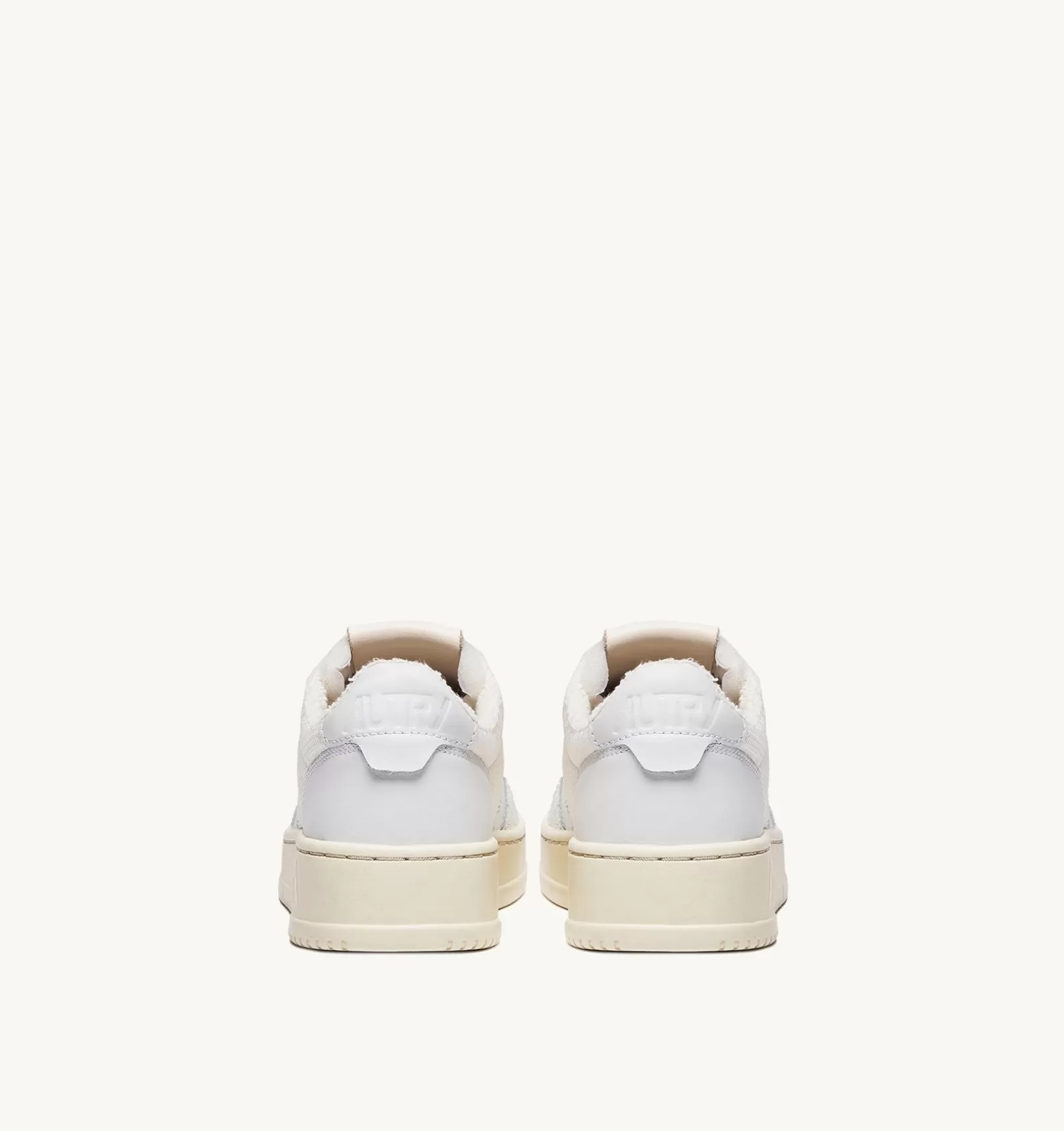 AUTRY Sneakers Medalist Low In Sponge E Dragon Effect Ivory^Donna Medalist