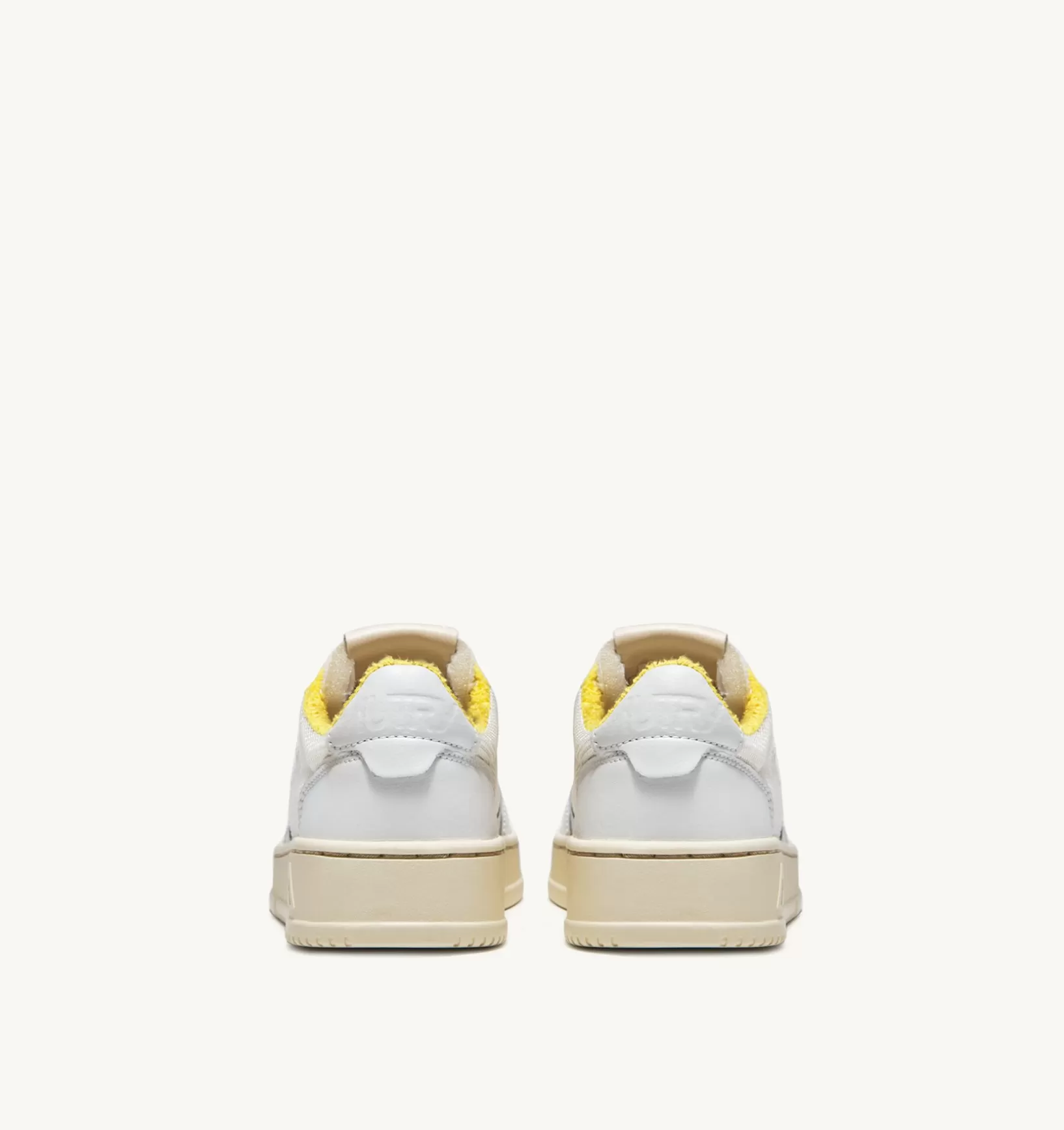 AUTRY Sneakers Medalist Low In Sponge Giallo E Dragon Effect^Donna Medalist