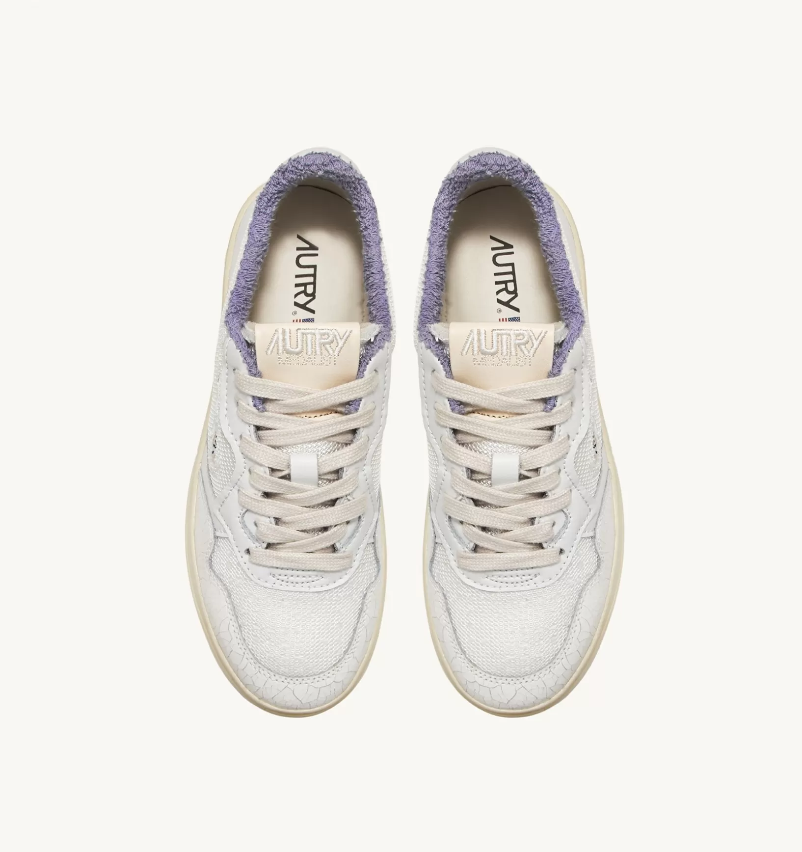 AUTRY Sneakers Medalist Low In Sponge Lavender E Dragon Effect^Donna Medalist
