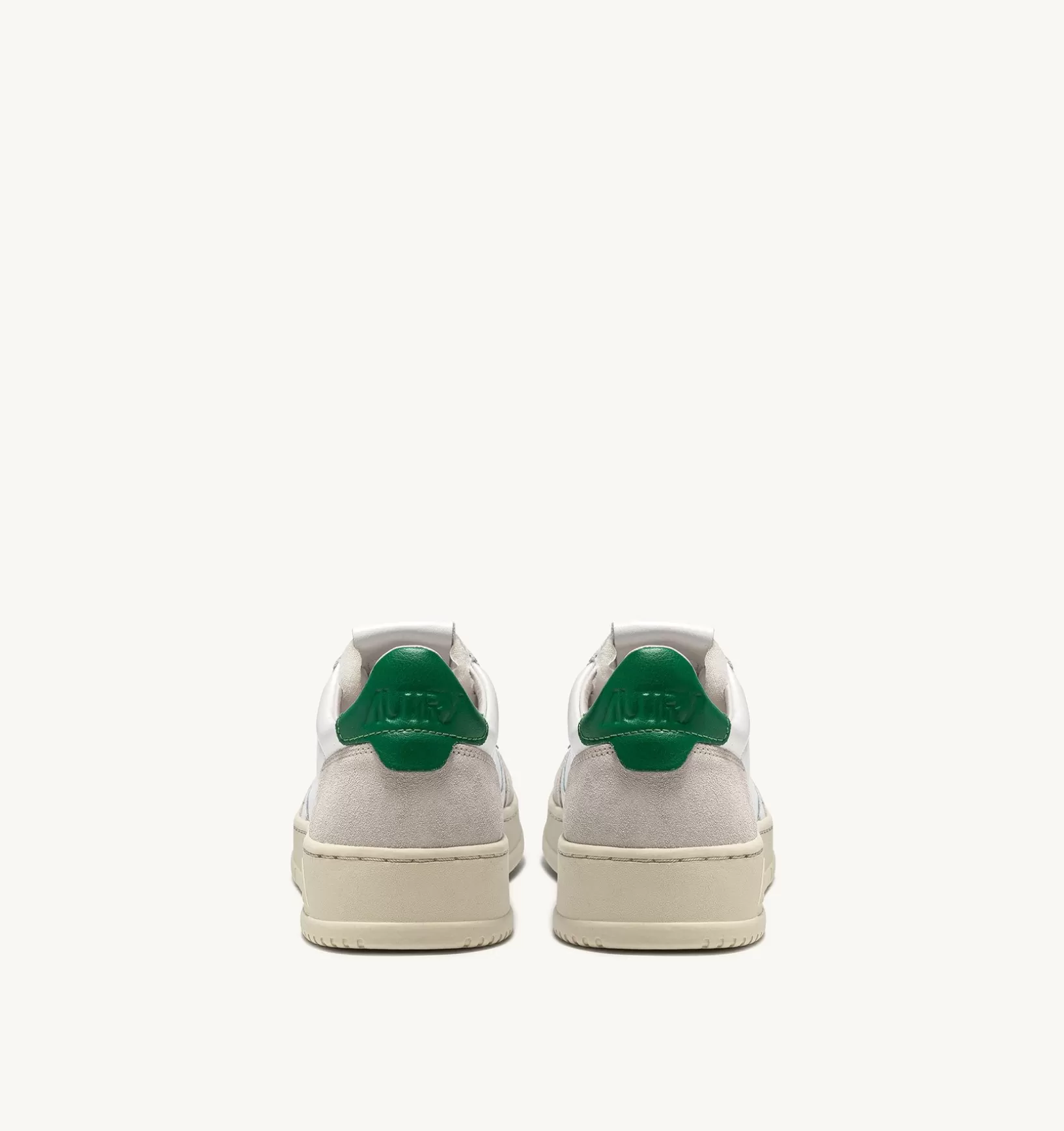 AUTRY Sneakers Medalist Low In Suede E Pelle Bianca E Amazon^Uomo Medalist
