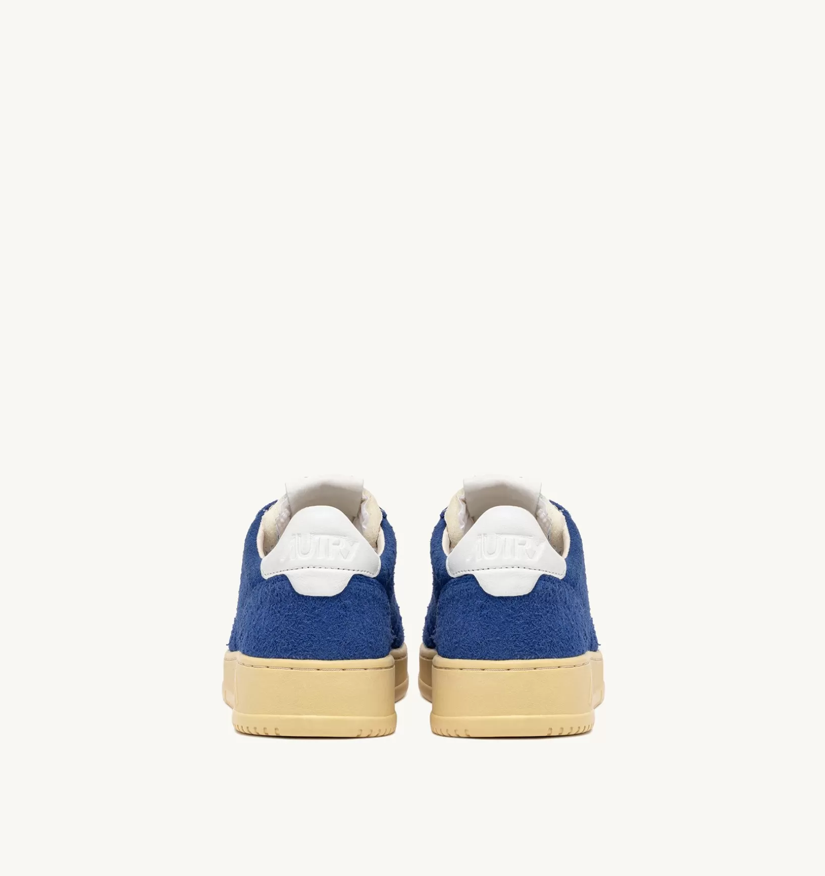 AUTRY Sneakers Medalist Low In Suede Effetto Hair Bluette^Uomo Medalist