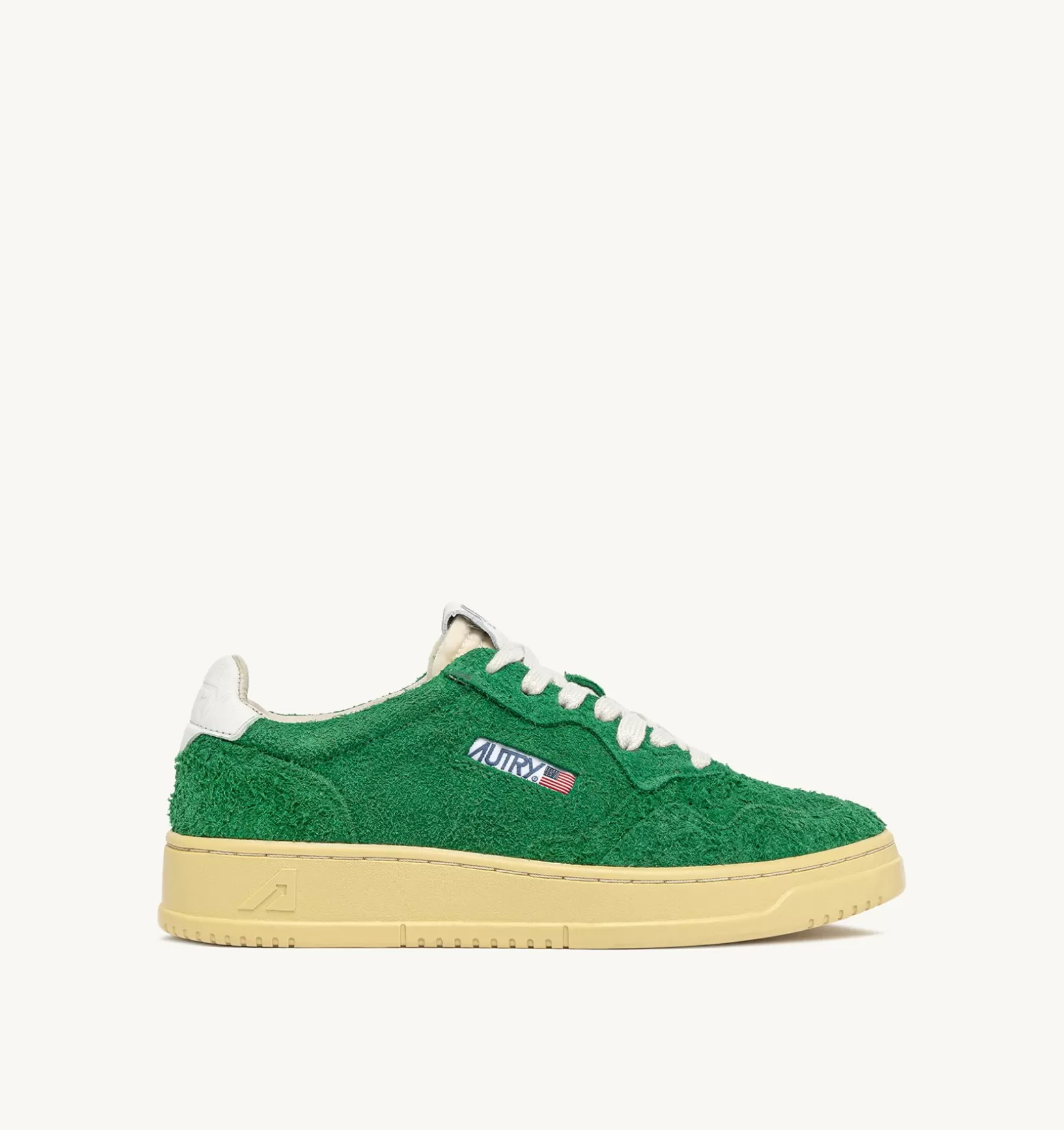 AUTRY Sneakers Medalist Low In Suede Hair Verde^Donna Medalist