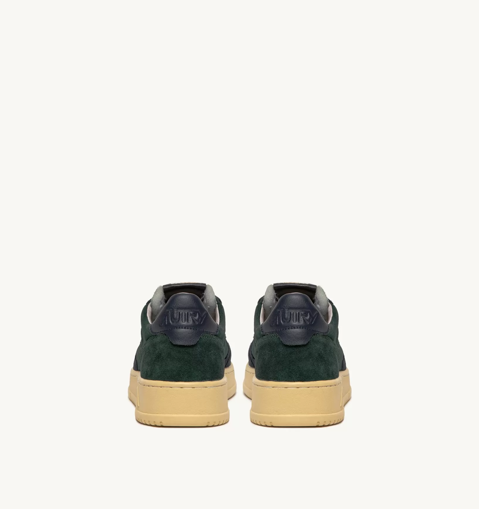 AUTRY Sneakers Medalist Low In Suede Verde E Blu^Uomo Medalist