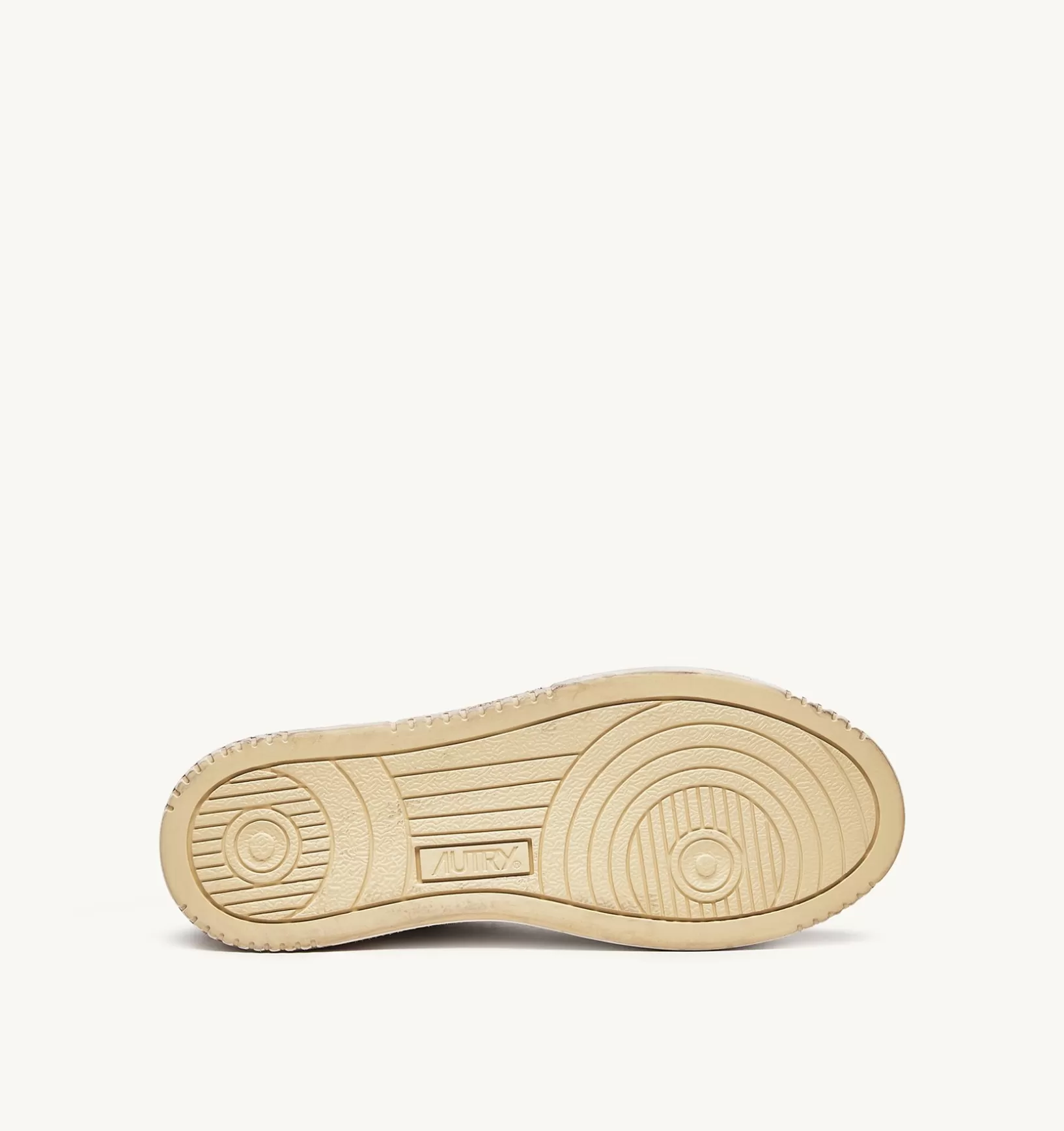 AUTRY Sneakers Medalist Low Super Vintage In Pelle Bianco Nile Blu^Uomo Super Vintage