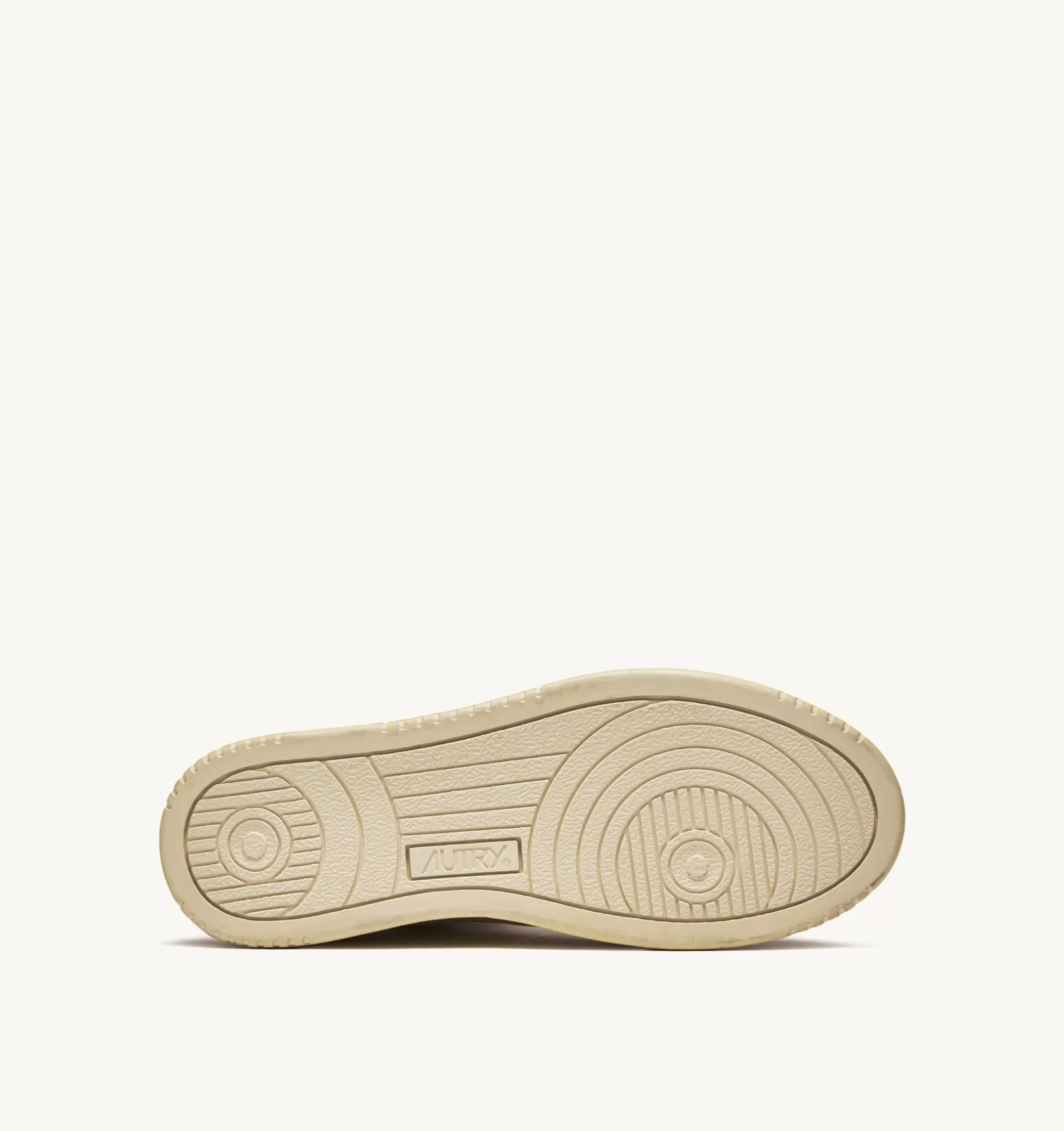 AUTRY Sneakers Medalist Low Super Vintage In Pelle Yellowing Bianco Lavender^Donna Super Vintage