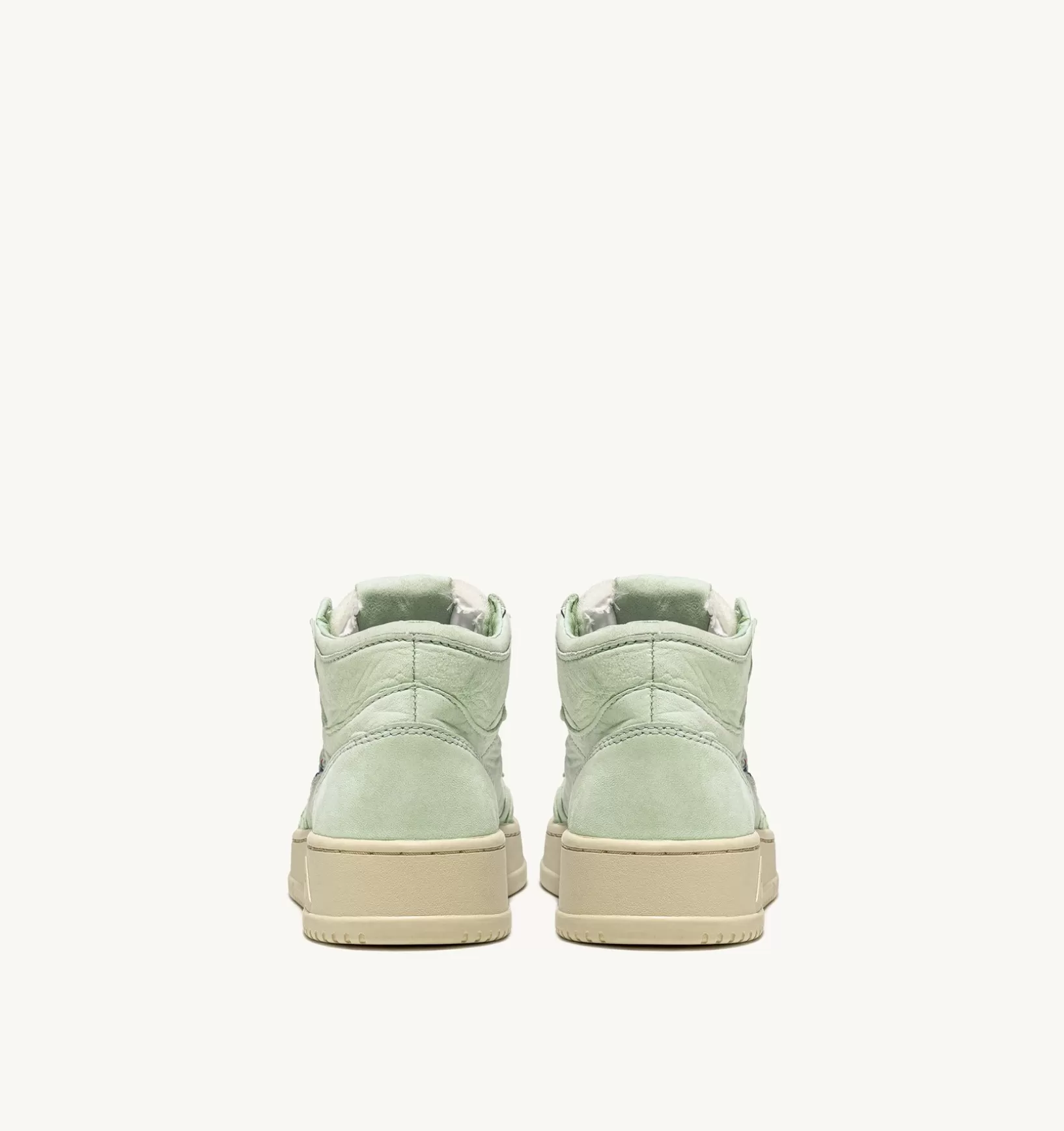 AUTRY Sneakers Medalist Mid In Morbida Pelle Cel Green Di Capra^Donna Medalist