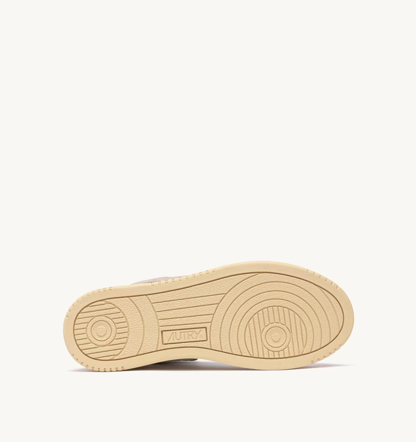 AUTRY Sneakers Medalist Mid In Pelle Bianca E Suede Beige^Donna Medalist