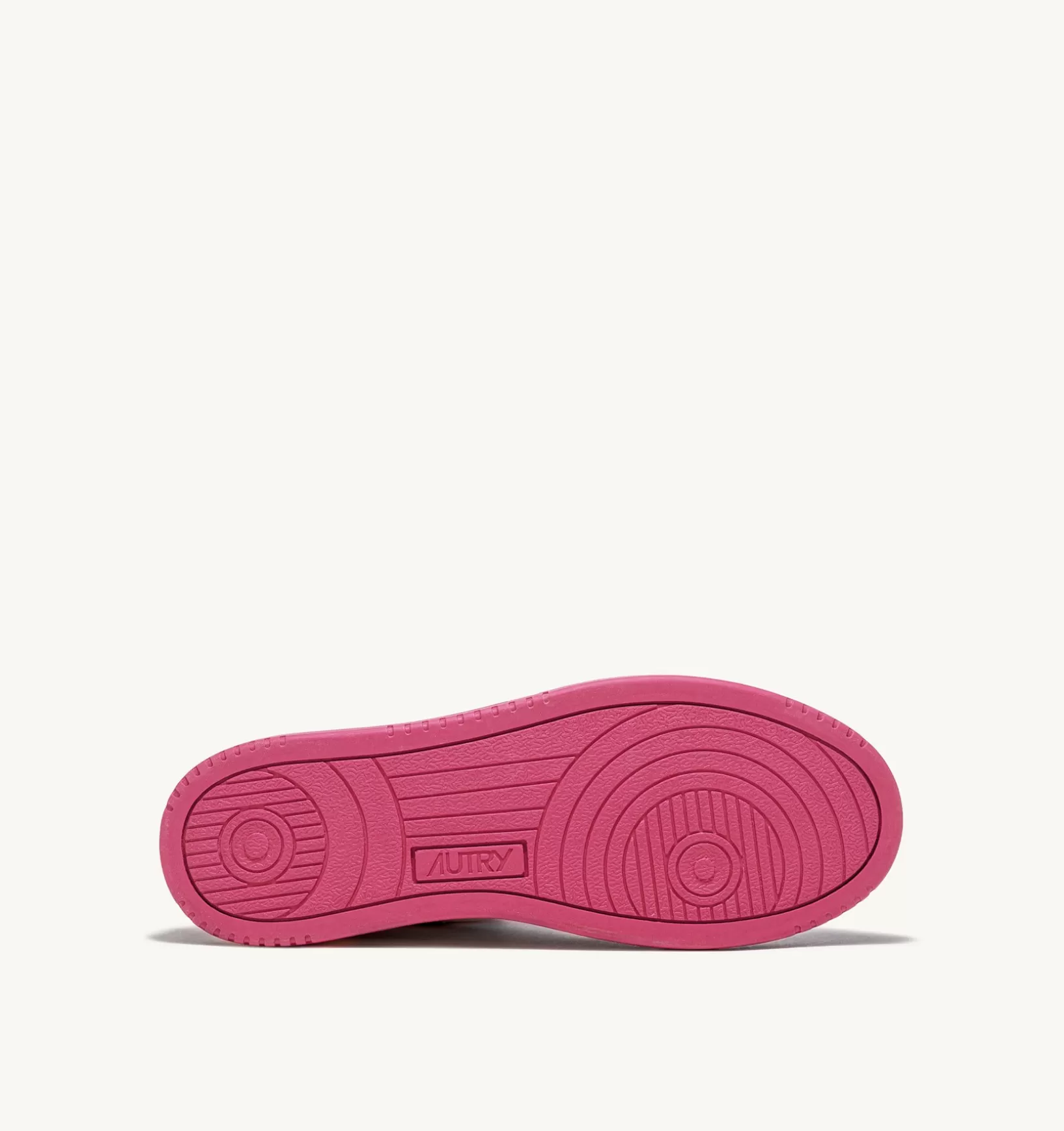 AUTRY Sneakers Medalist Mid In Pelle Bicolore Bianco E Fuxia^Donna Medalist